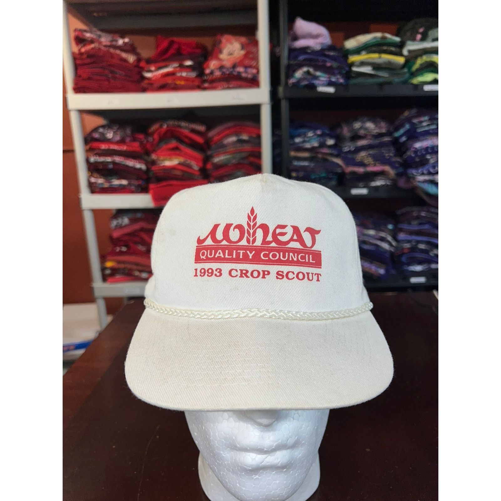 Vintage Vintage Wheat Hat Quality Council Crop Scout Snapback Cap Size ONE SIZE - 1 Thumbnail