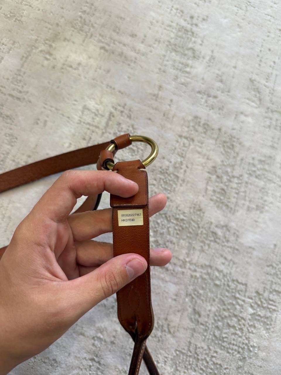 Lauren Ralph Lauren Ralph Lauren Genuine Leather Brown Double buckle rodeo Belt Size ONE SIZE - 7 Thumbnail