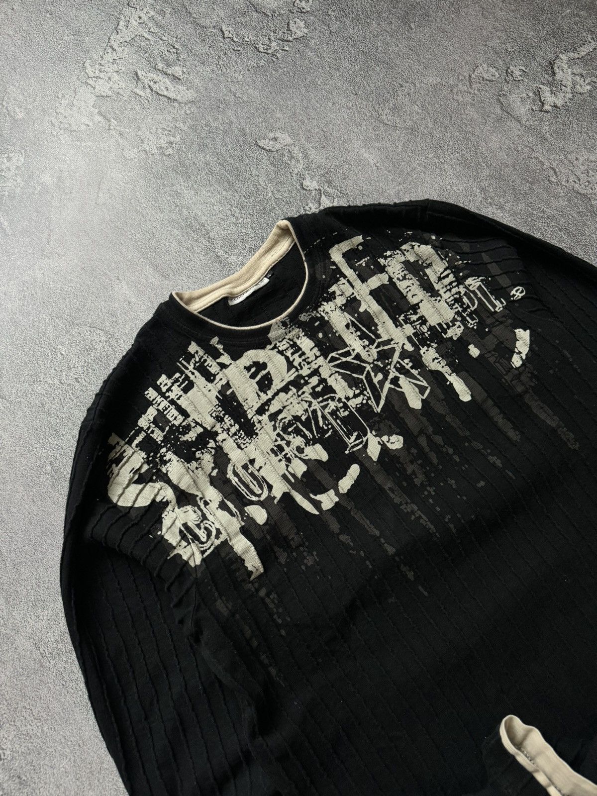 Vintage Clockhouse M big logo Y2K sweatshirt long sleeve jumper 00s Size US M / EU 48-50 / 2 - 2 Thumbnail