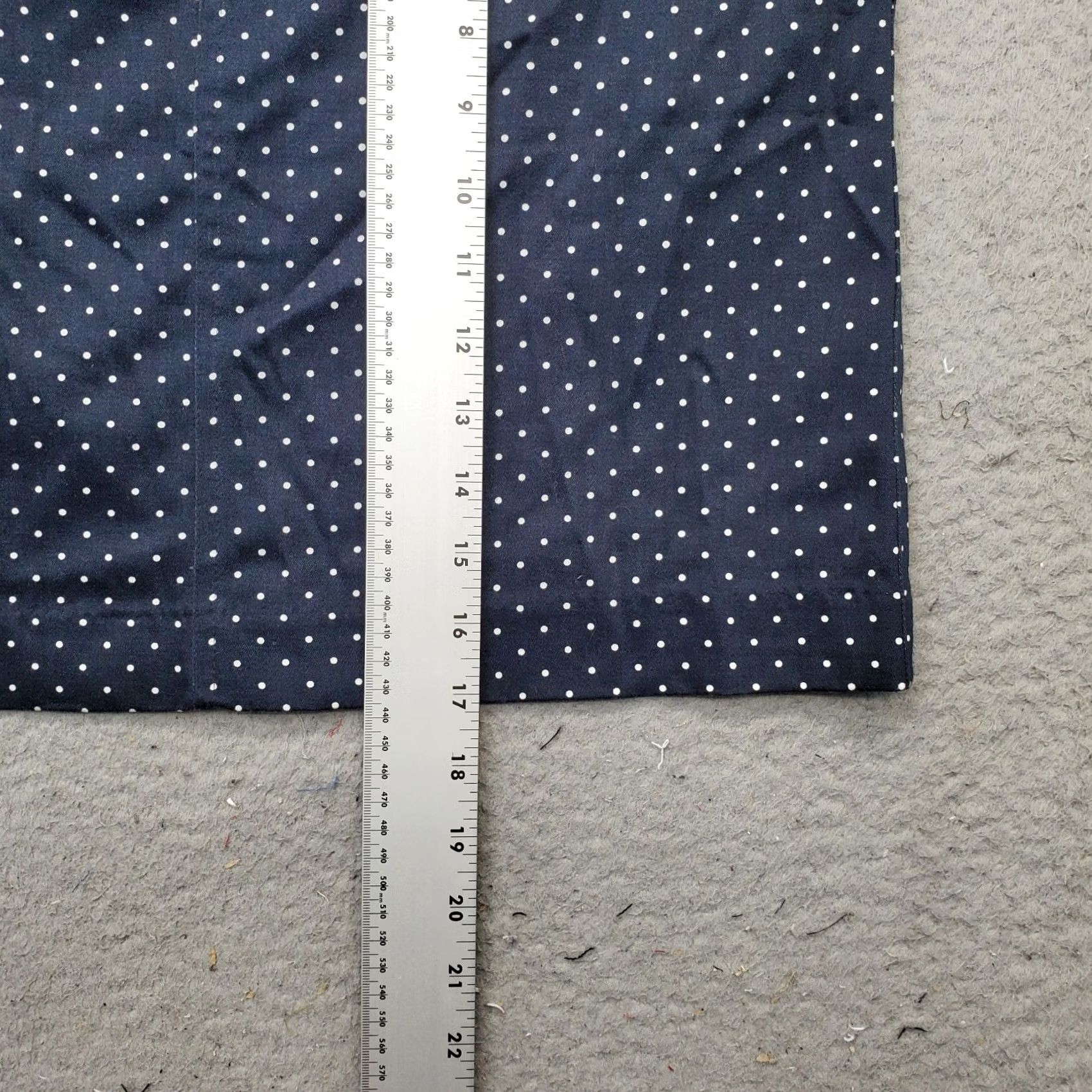 Chaps Chaps Pencil Skirt Womens 8P Multicolor Polka Dot Cotton Belted Waist Zip Fly Skirt Womens Size 8P Polka Dot Cotton Belted Waist Zip Fly Size 30" / US 8 / IT 44 - 3 Thumbnail