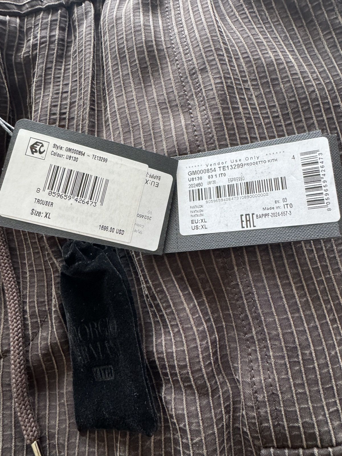 Giorgio Armani × Kith KITH x Giorgio Armani Cargo Pants Size US 36 / EU 52 - 15 Thumbnail