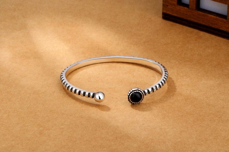 Jewelry 55MM Weave Cuff Bangles & Bracelet Size ONE SIZE - 1 Thumbnail