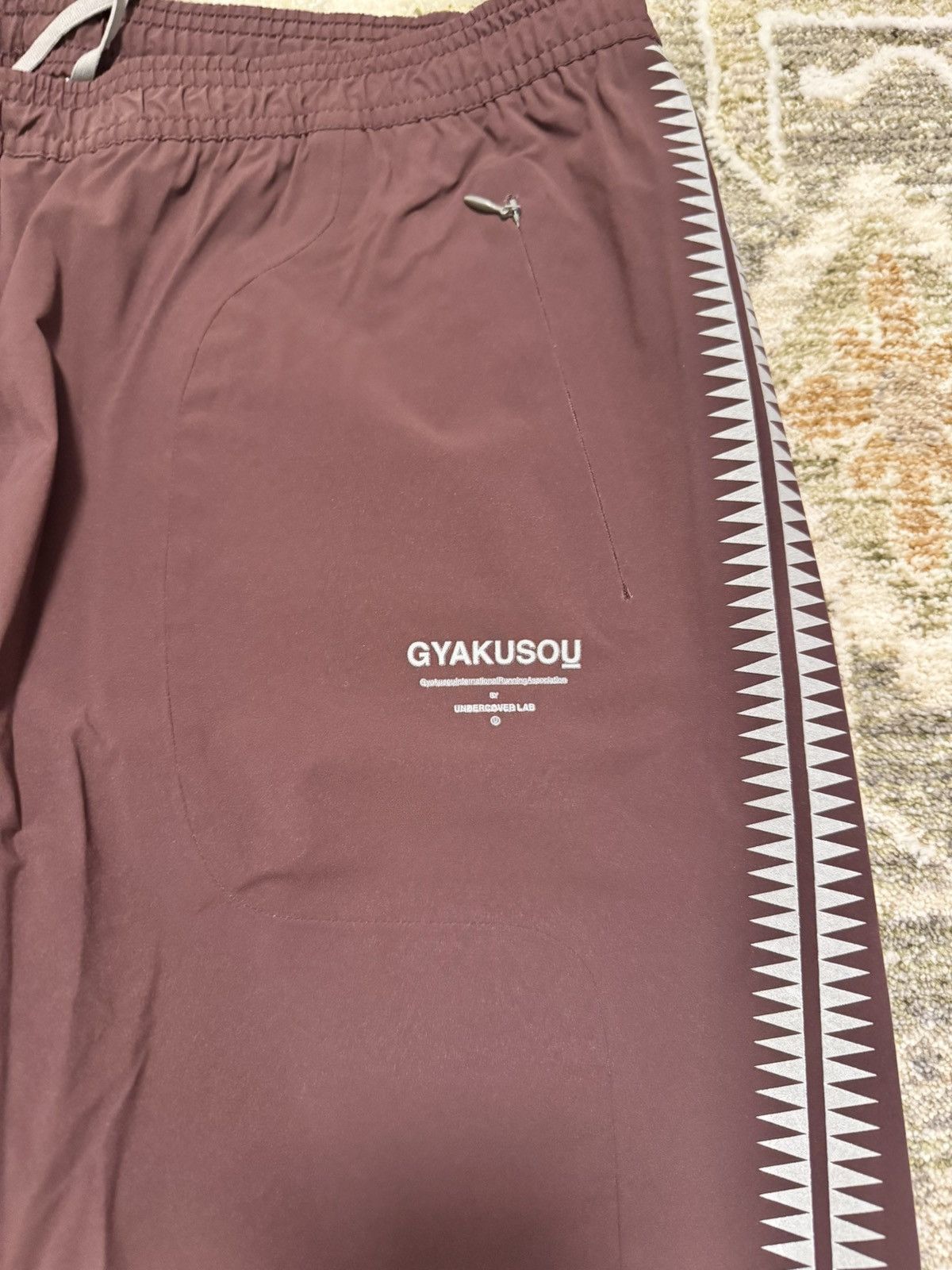 Nike Gyakusou 3M Storm pants 2XL Wine 842793-210