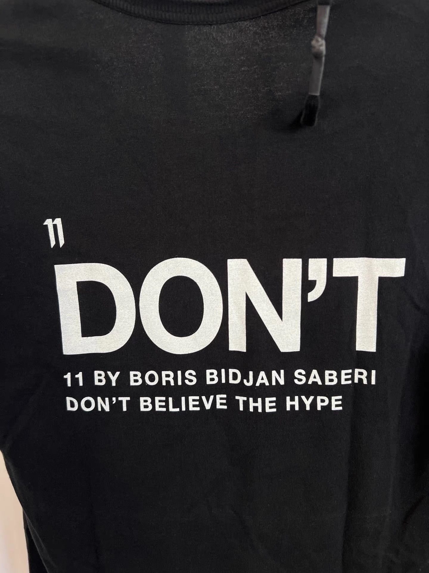 11 By Boris Bidjan Saberi 11by BBS Statement Print Heavy T-Shirt K35 Size US XS / EU 42 / 0 - 3 Thumbnail