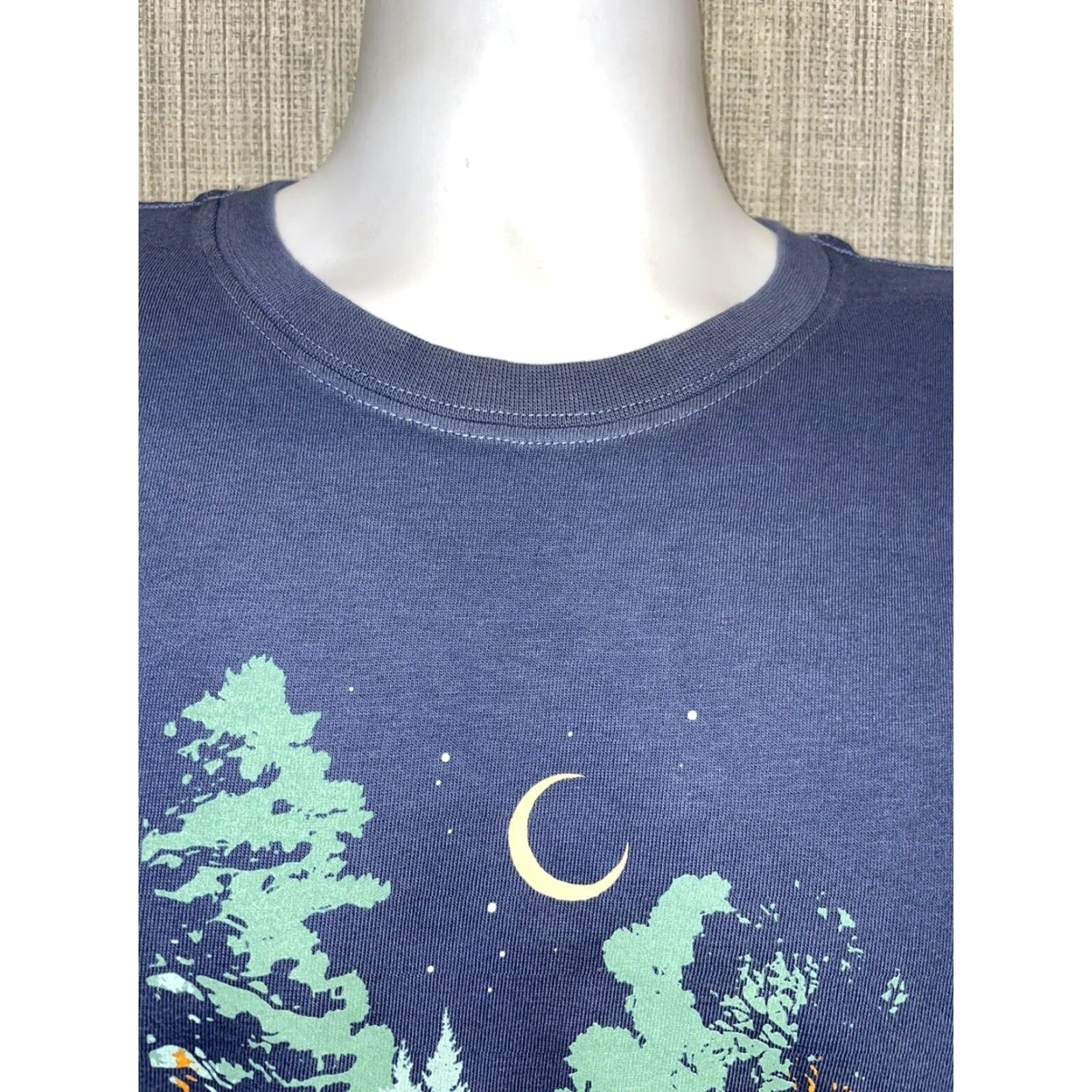 Life is Good VINTAGE Life Is Good Graphic T-Shirt Adult Medium Blue Mens Size US M / EU 48-50 / 2 - 2 Thumbnail