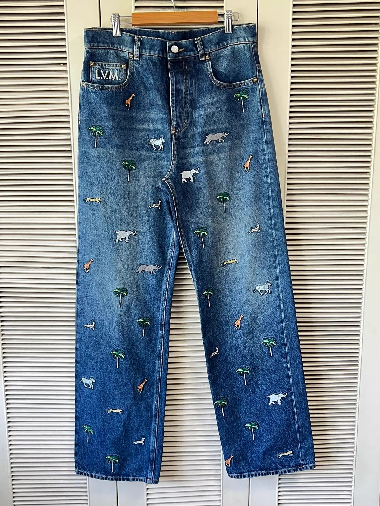 Louis Vuitton LV Men's Jeans Size 29 Like New Size US 34 / EU 50 - 1 Thumbnail