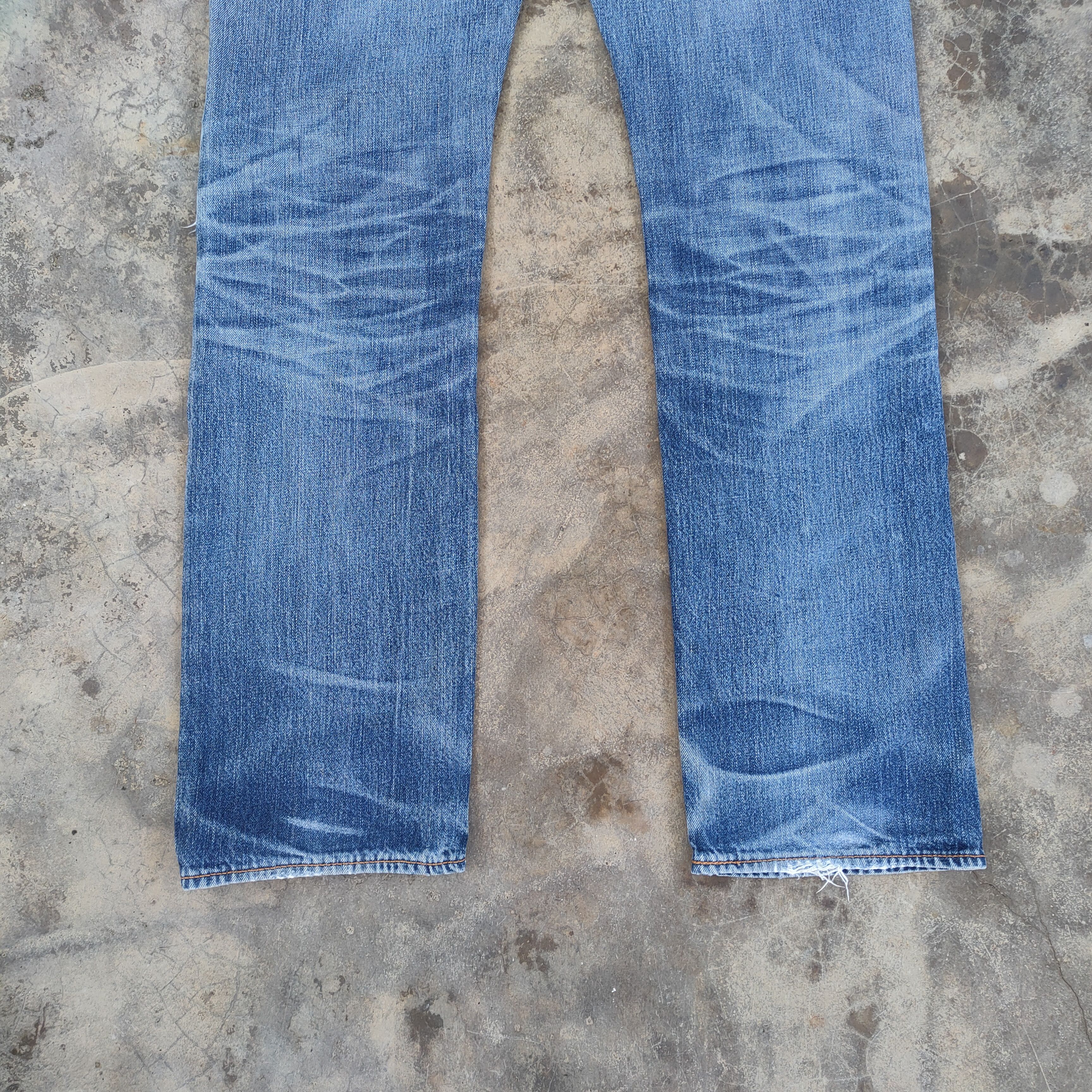 Levi's Vintage Clothing W30 VINTAGE LEVI'S 502 FADED DISTRESSED JEAN DENIM PANTS Size US 30 / EU 46 - 10 Thumbnail