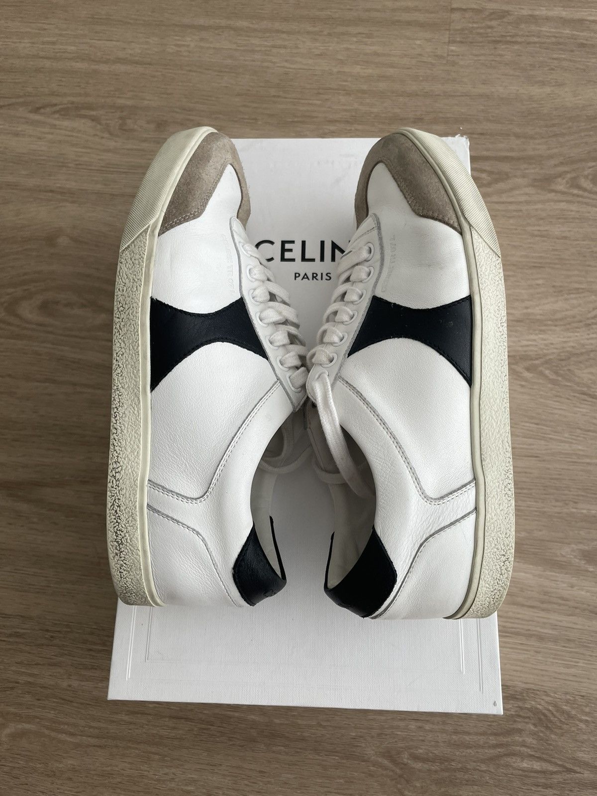Celine Celine leather sneakers Size US 7.5 / EU 40-41 - 1 Thumbnail