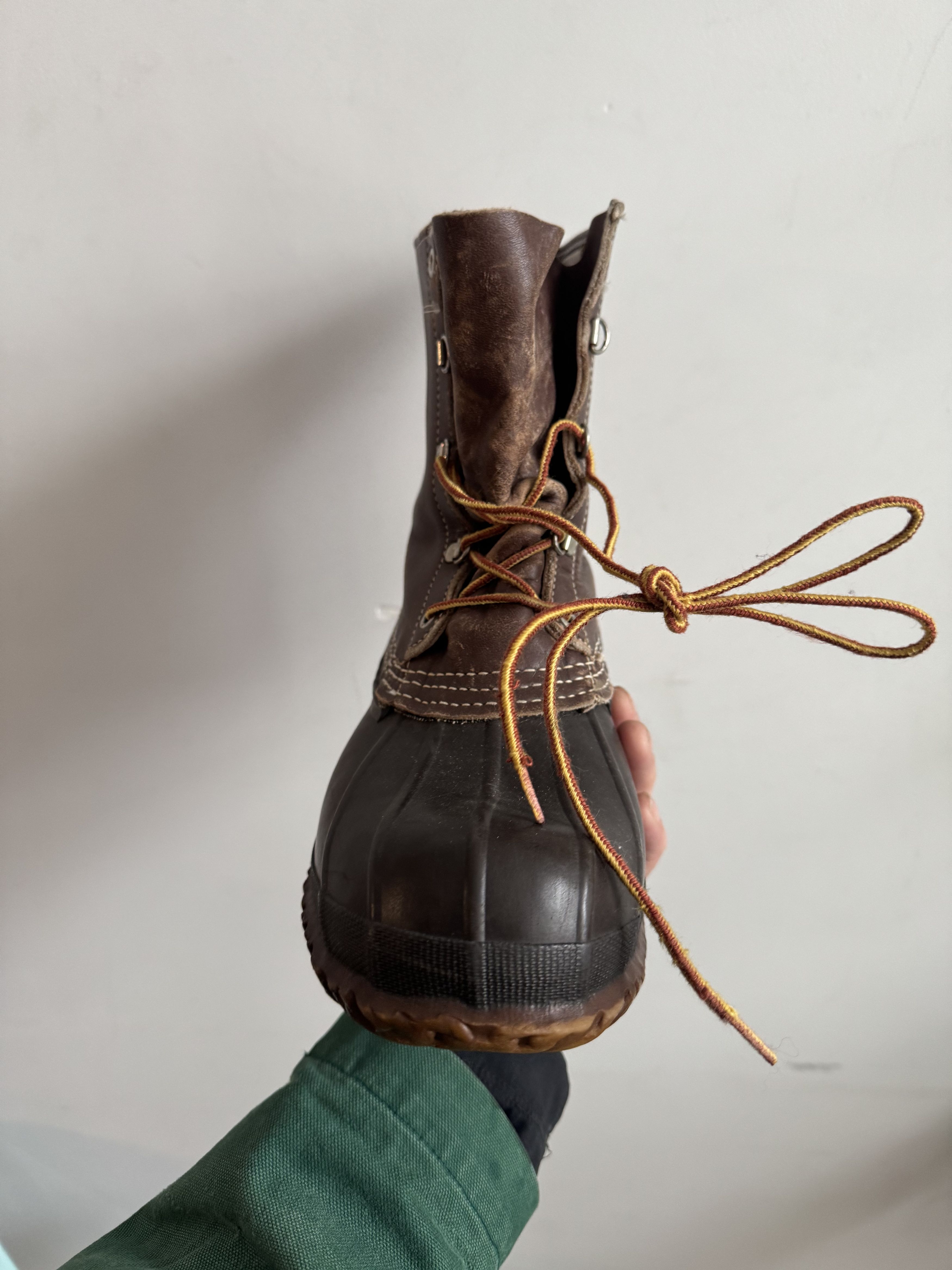 L.L. Bean 80s LL Bean Duck Boots Size 9 fits 10.5 Size US 9 / EU 42 - 3 Thumbnail