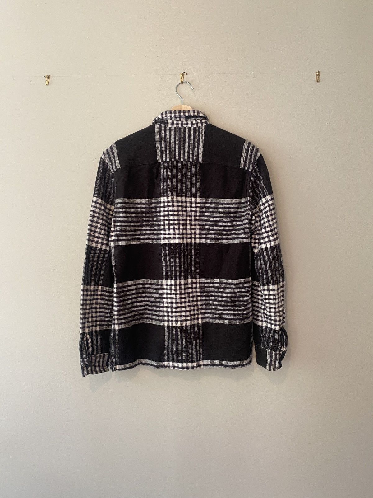 Allsaints Allsaints Black Check Button Up Shirt Size US S / EU 44-46 / 1 - 2 Thumbnail