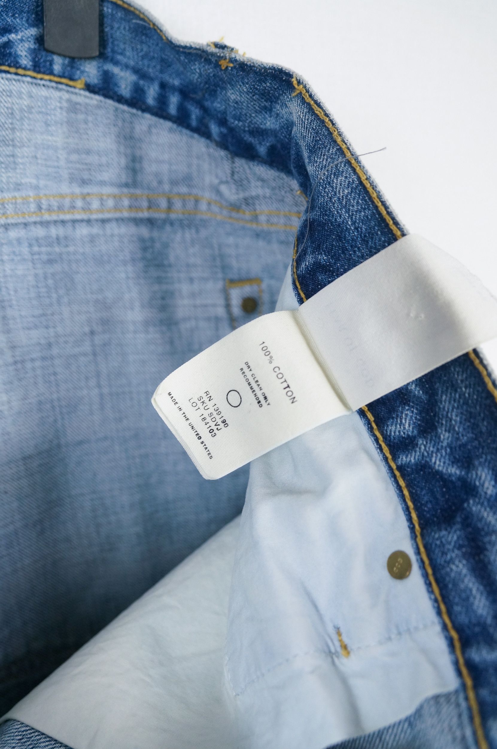 Fear of God Fear Of God thirty six denim Size US 36 / EU 52 - 8 Thumbnail