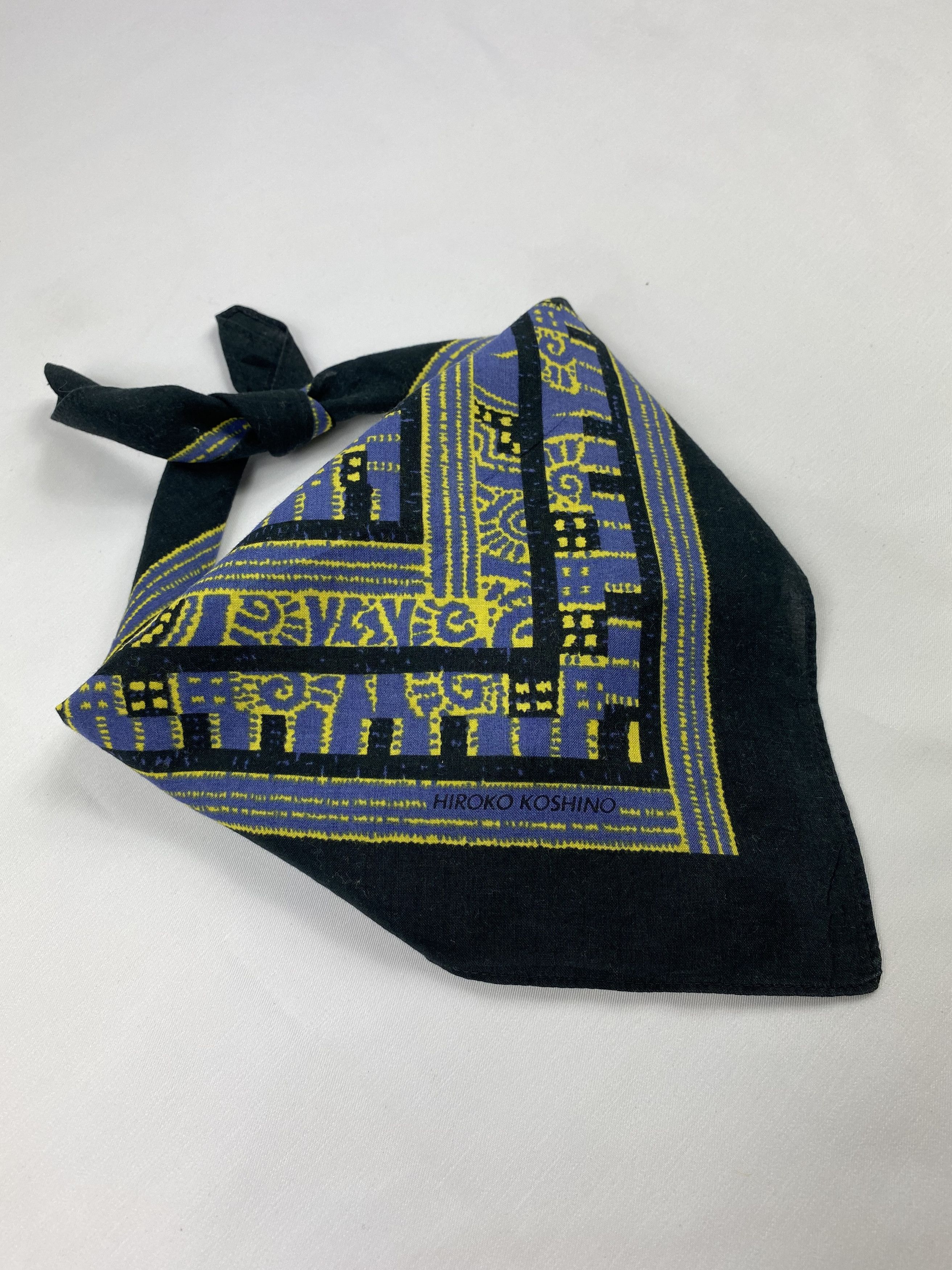 Hiroko Koshino Homme × Vintage Hiroko Koshino Handkerchief / Bandana / Neckerchief Size ONE SIZE - 2 Thumbnail