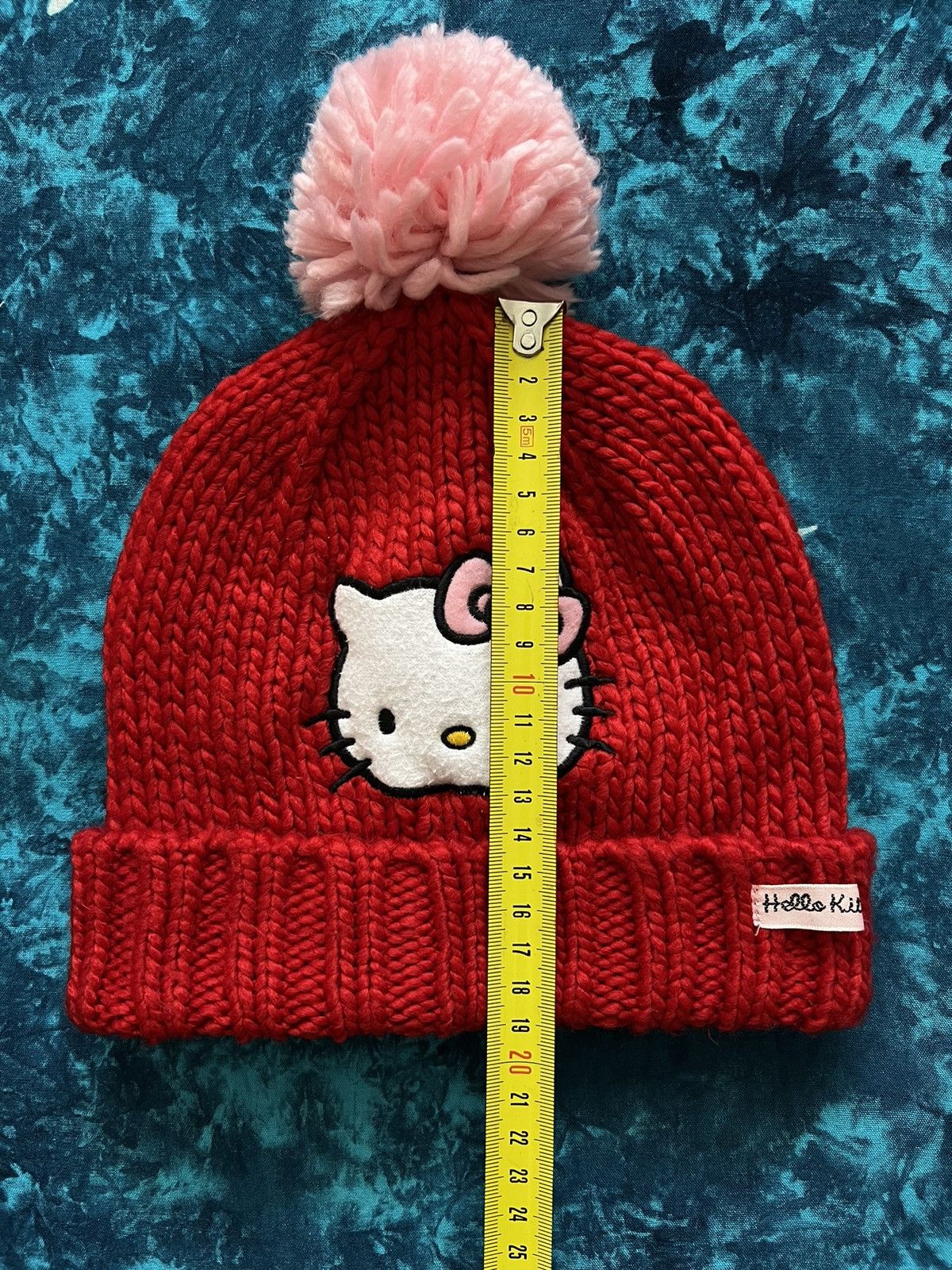 Japanese Brand × Vintage Y2k Hello Kitty Beanie Hat Hello Bunny Big Logo Size ONE SIZE - 18 Thumbnail
