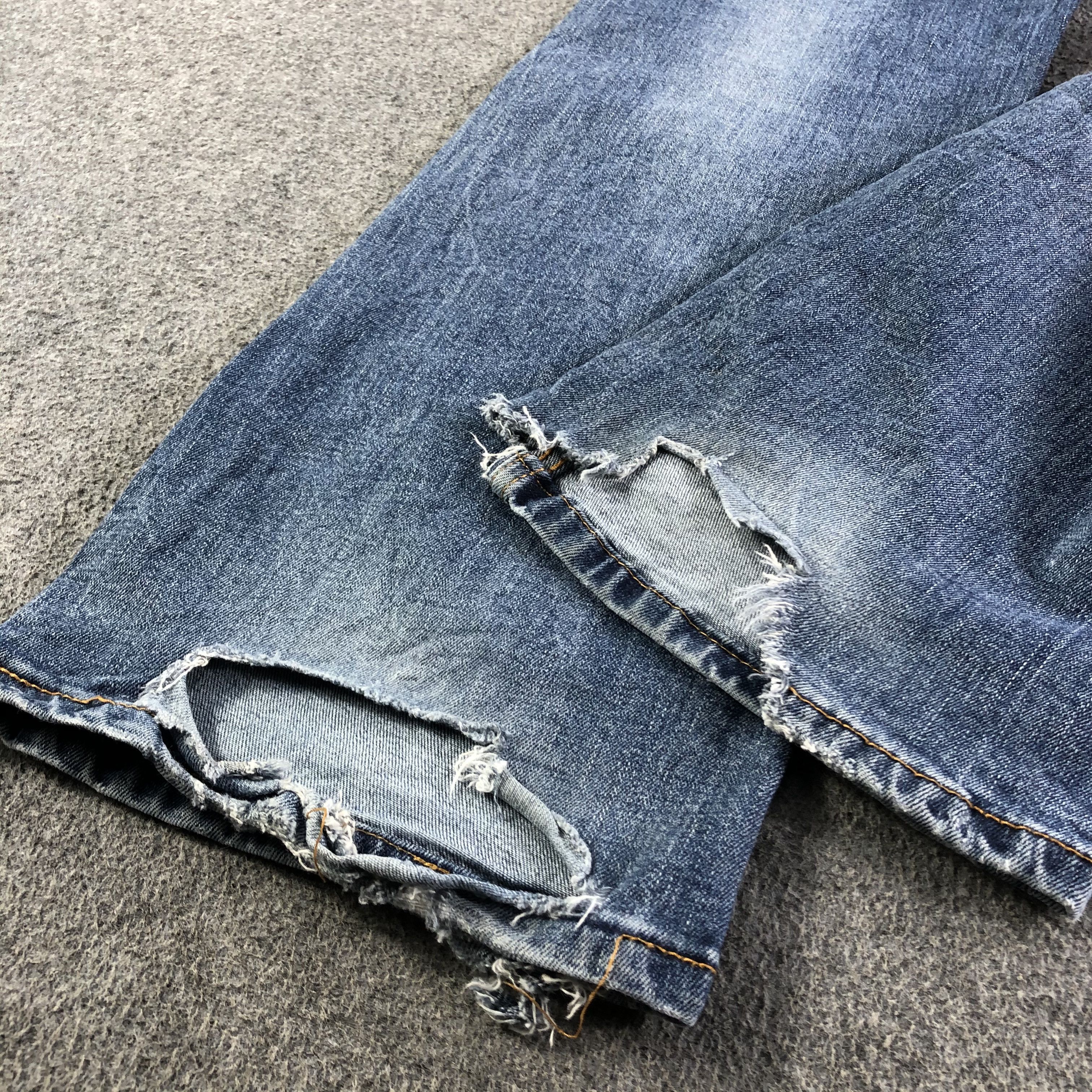 Levi's Vintage Blue Wash Levis 527 Jeans-J3515 Size US 36 / EU 52 - 6 Thumbnail