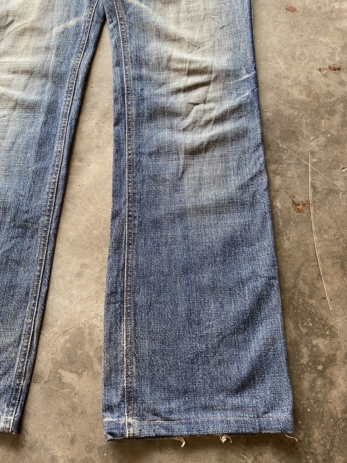 Hysteric Glamour × Nicole Club × Tornado Mart Japanese Nicole Club For Men Embroidery Distressed Denim Size US 33 - 7 Thumbnail