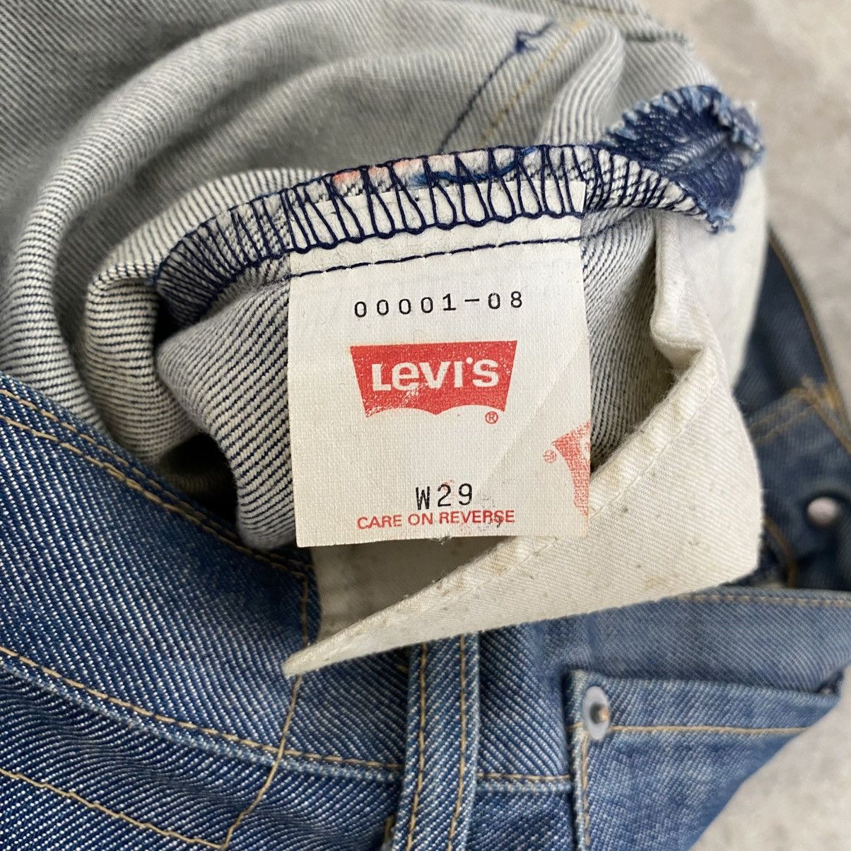 Levi's Vintage Levis Engineered Jeans Takuya Kimura Regular Denim Size US 29 - 15 Thumbnail