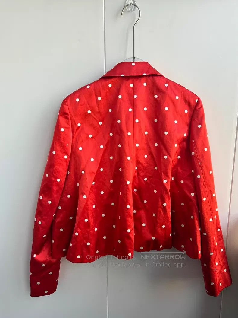 Comme des Garcons Comme Des Garcons Red Bow Dot Blazer Size S / US 4 / IT 40 - 2 Thumbnail