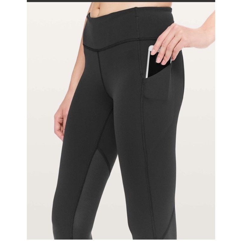 Lululemon 𝓛𝓾𝓵𝓾𝓵𝓮𝓶𝓸𝓷 Pace Rival Crop *Full-On Luxtreme 22"Blac Size 32" / US 10 / IT 46 - 5 Thumbnail
