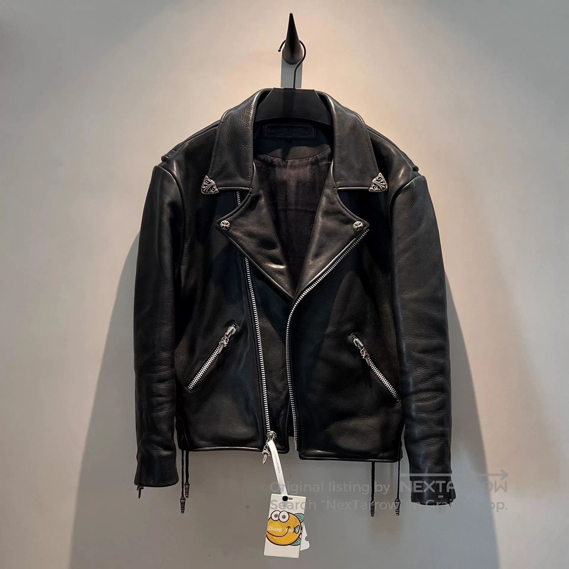 Chrome Hearts chrome hearts silver buckle leather biker jacket. Size US L / EU 52-54 / 3 - 1 Thumbnail