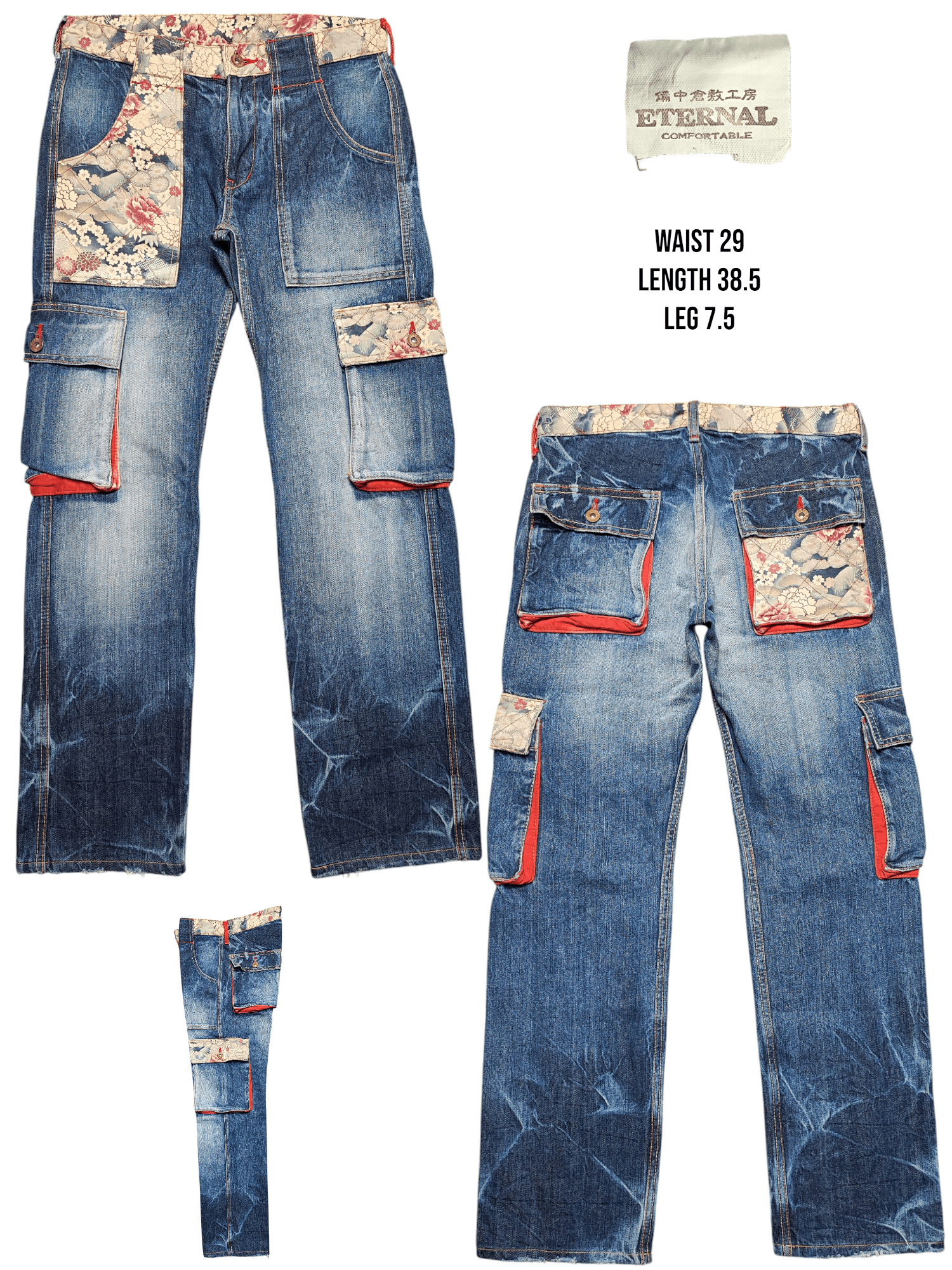 Eternal × Tornado Mart Sukajan Sakura Cargo by Eternal Size US 29 - 1 Thumbnail