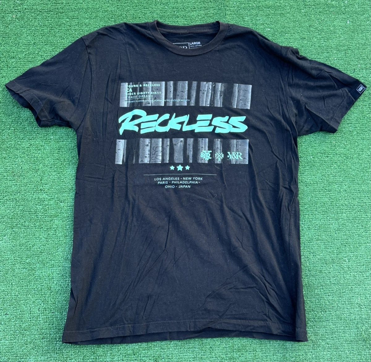 Young And Reckless Young & Reckless Mint Logo T-Shirt Size US L / EU 52-54 / 3 - 1 Thumbnail