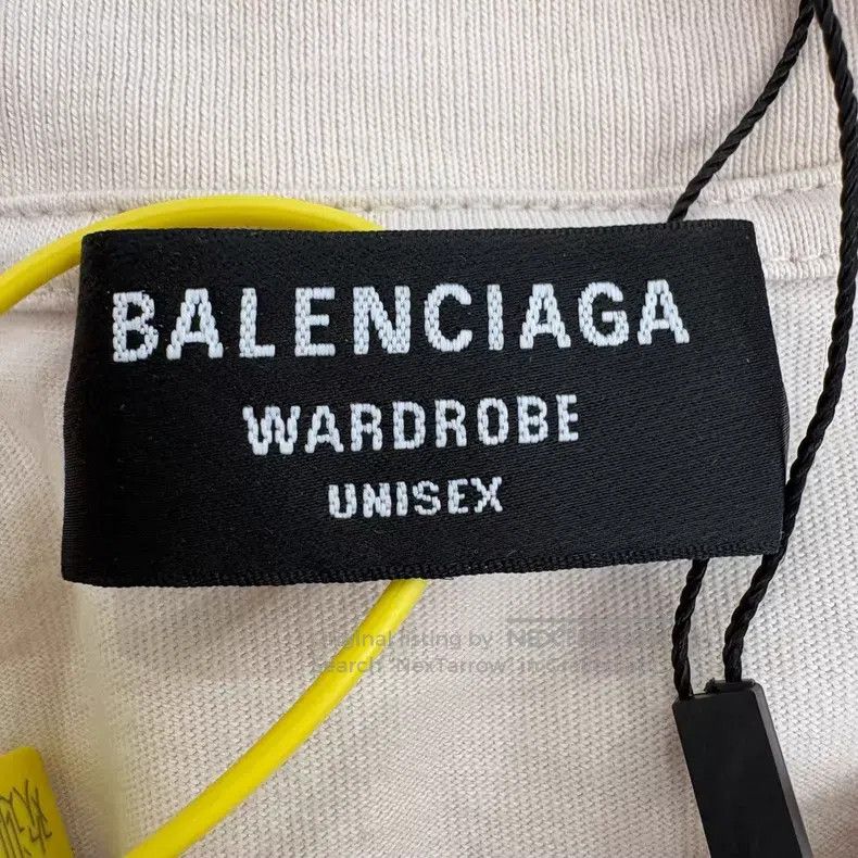 Balenciaga Balenciaga Front and Back Logo White and Blue Short Sleeve Size US XS / EU 42 / 0 - 3 Thumbnail