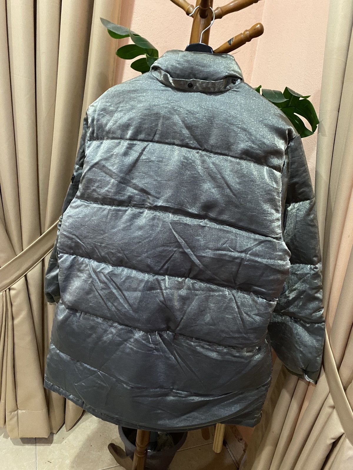 DKNY DKNY Metallic Down Jacket Vintage Donna Karan New York Coat Size US M / EU 48-50 / 2 - 14 Thumbnail