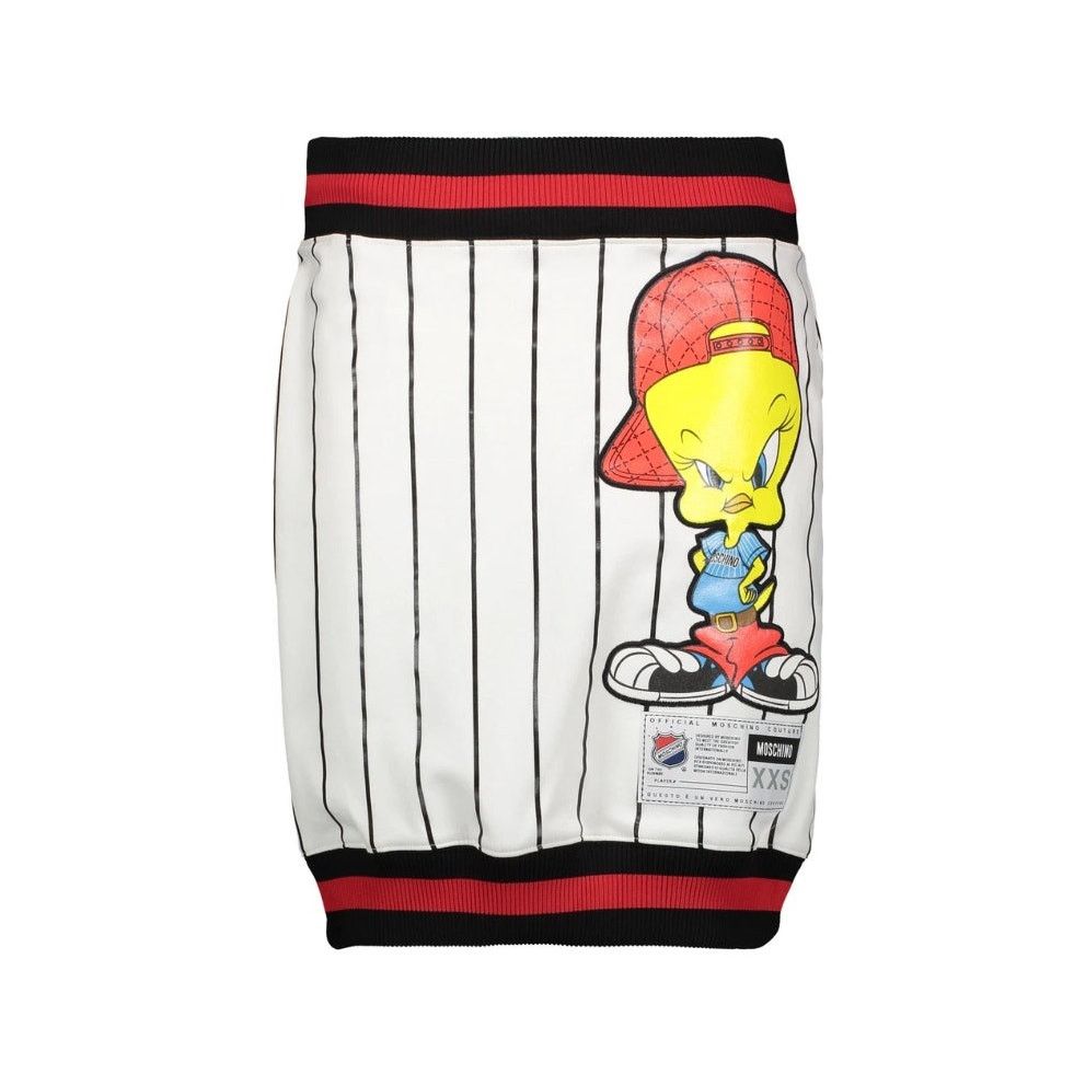 Moschino AW15 MOSCHINO Couture Jeremy Scott Looney Tunes Pencil Skirt Size 32" / US 10 / IT 46 - 11 Thumbnail