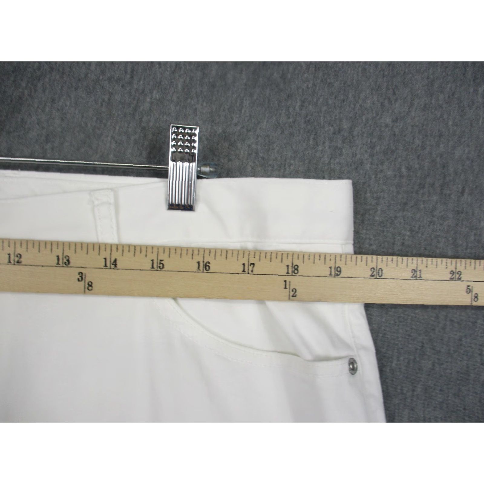 Peter Millar Peter Millar Crown Crafted Wayfare 5 Pocket Pants White Size 38x32 Size US 38 / EU 54 - 3 Thumbnail