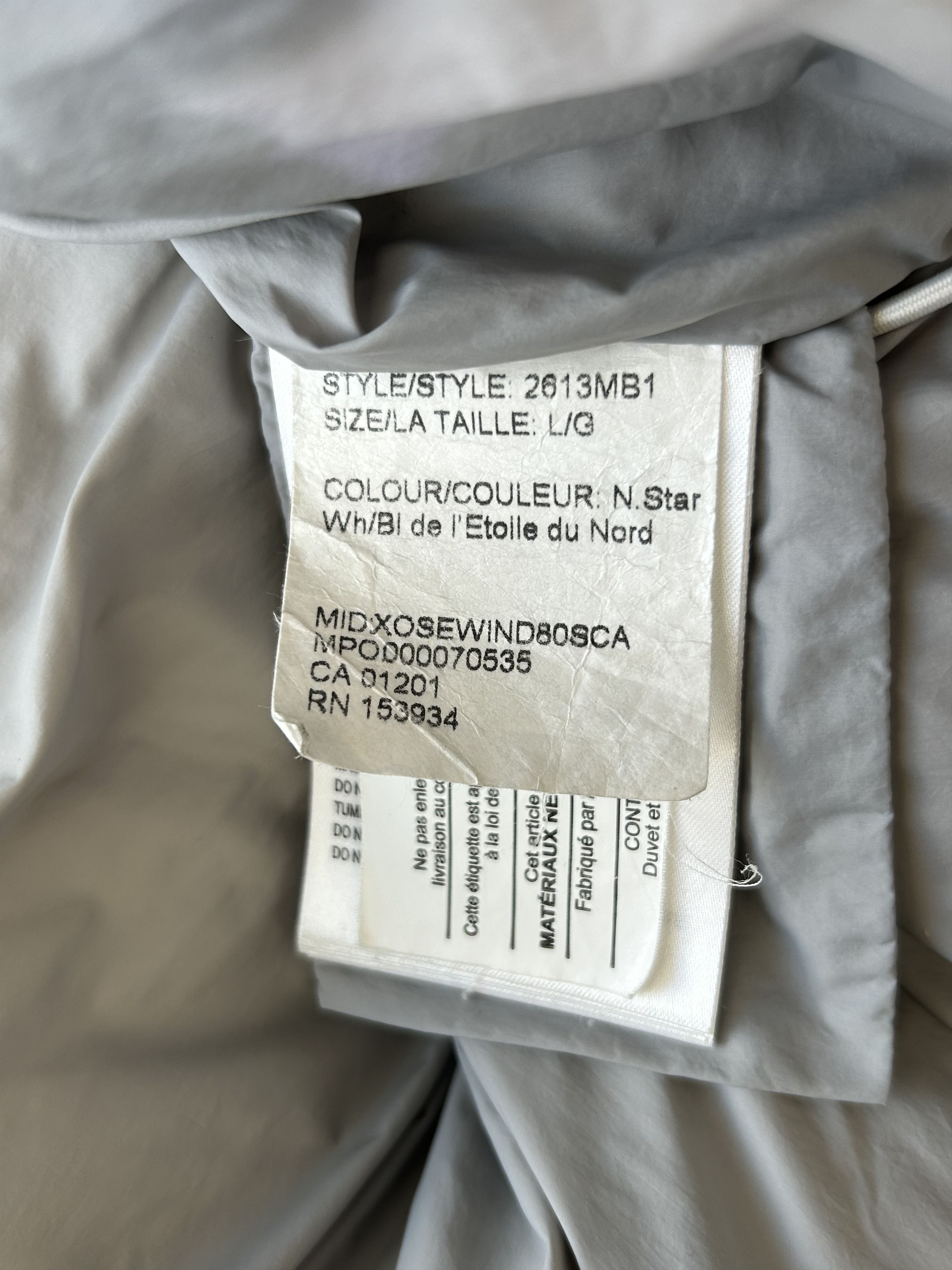 Canada Goose Canada Goose North Star White Everett Men's Jacket Size US L / EU 52-54 / 3 - 4 Thumbnail