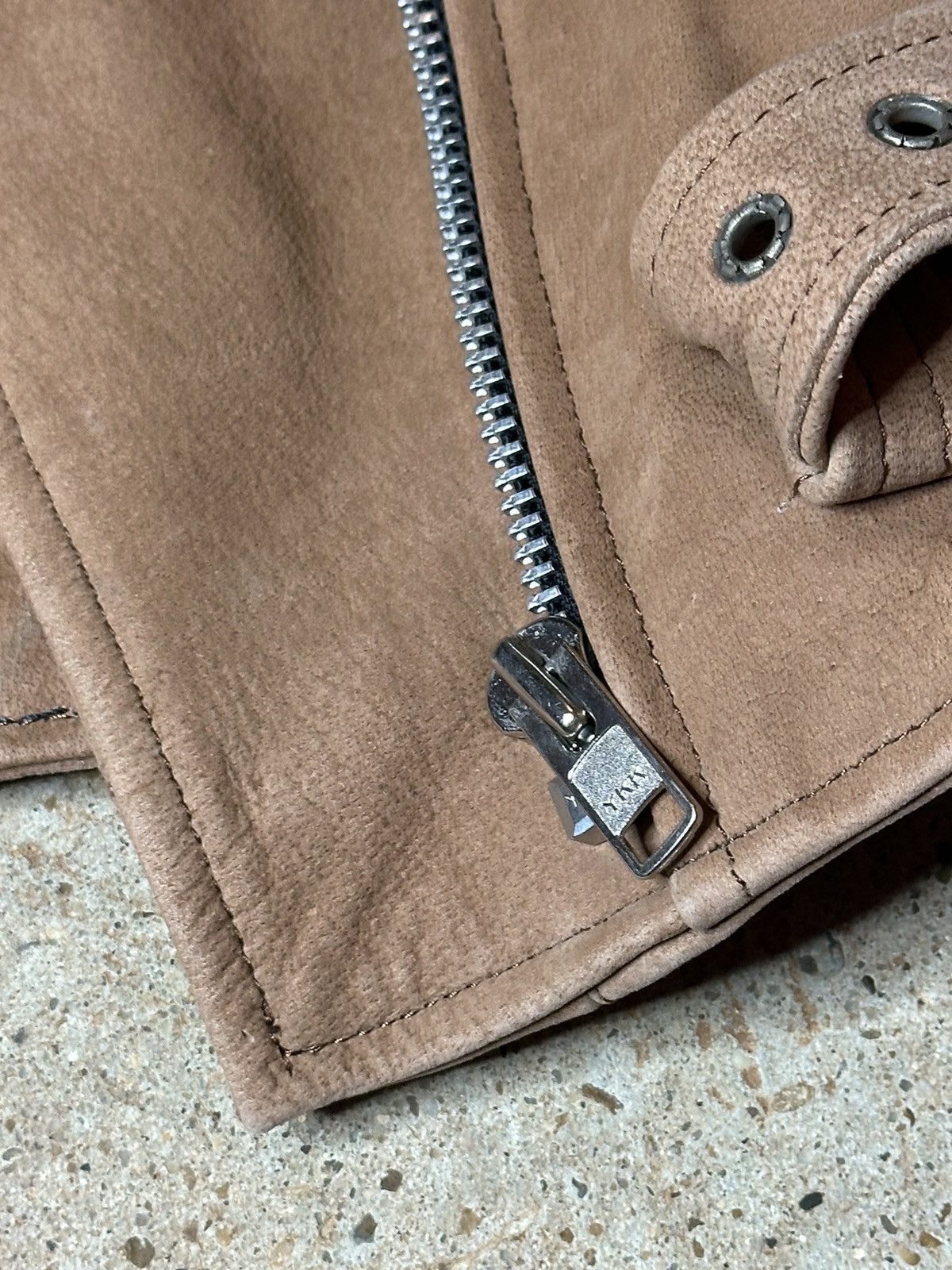 Genuine Leather Y2K US Suede Leather Jacket Size XS / US 0-2 / IT 36-38 - 5 Thumbnail