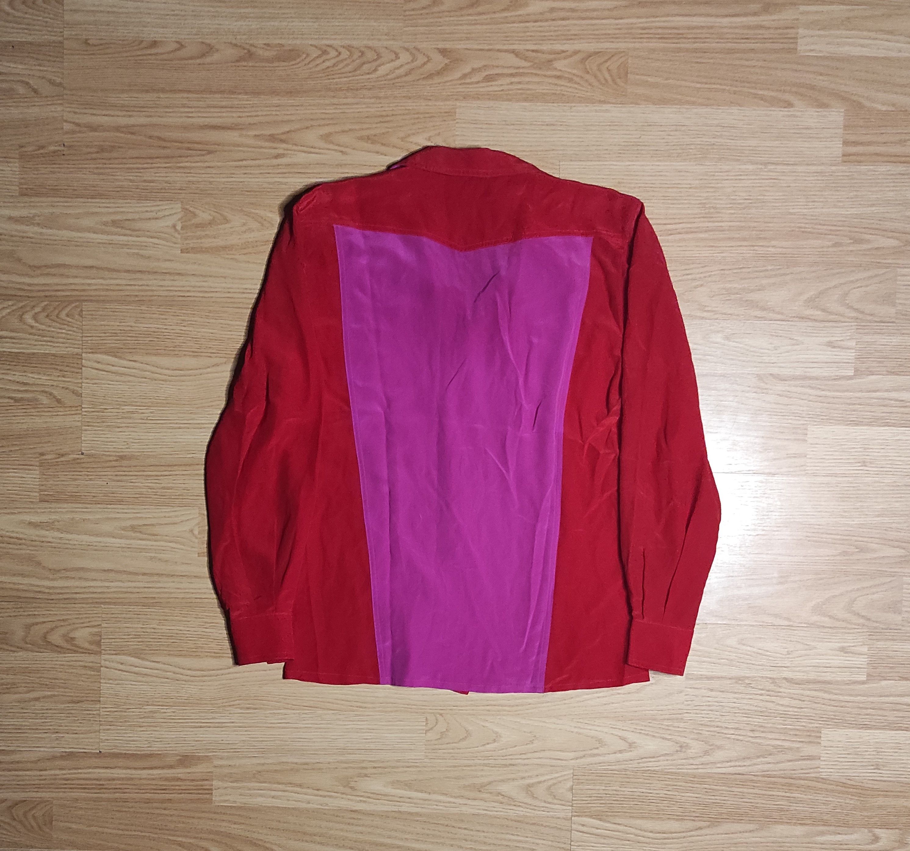 Escada × Japanese Brand **NEW Escada 100% Silk Shirt** Size M / US 6-8 / IT 42-44 - 2 Thumbnail