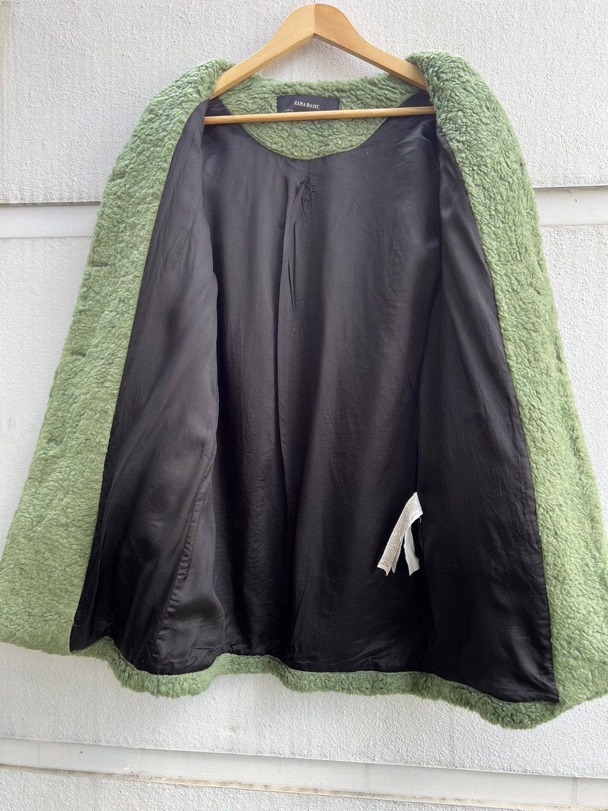 Zara Women Zara Basic Brand Fleece Winter Autumn Jacket Size XS / US 0-2 / IT 36-38 - 8 Thumbnail