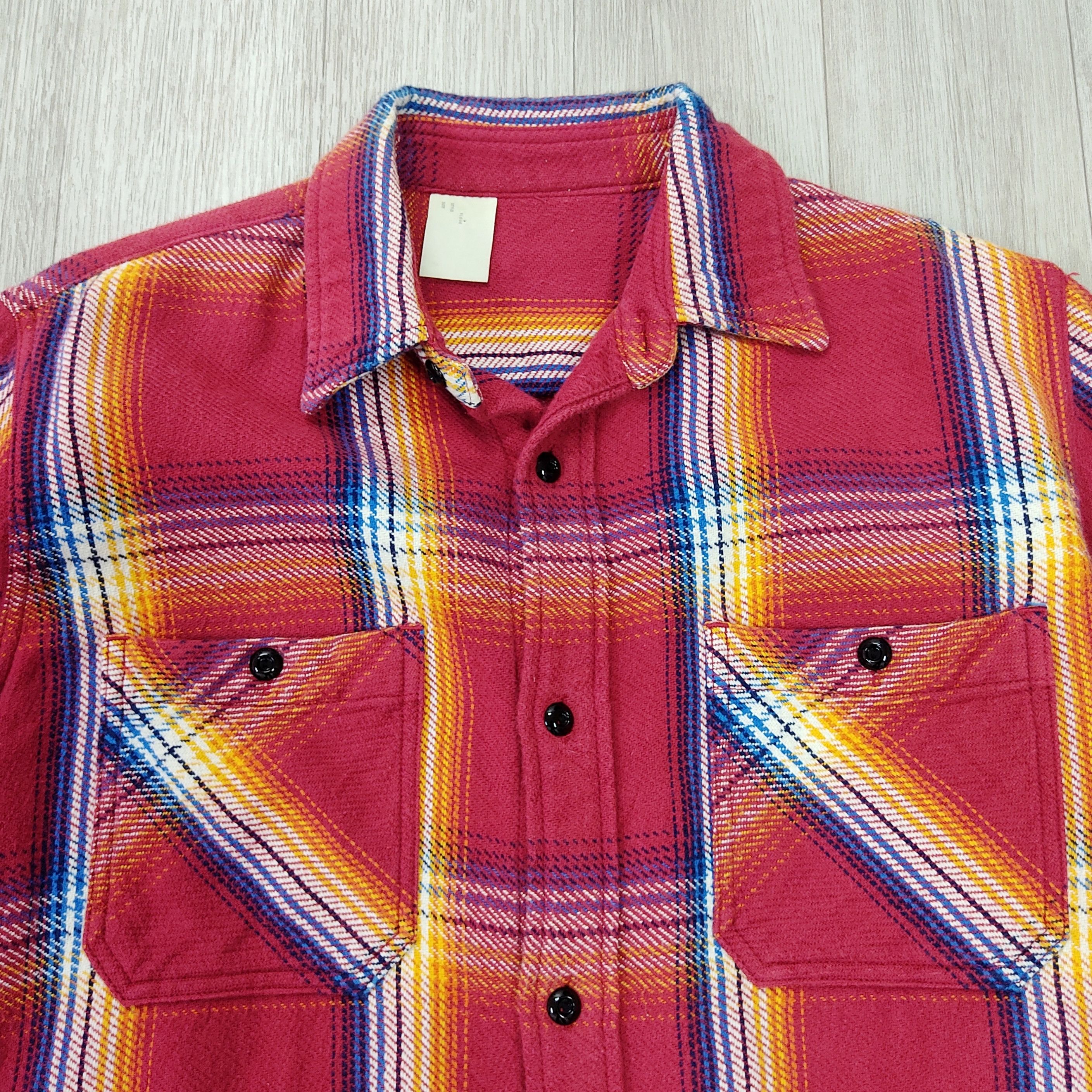 N.Hoolywood N.Hoolywood Plaid Flannel Shirts Size US L / EU 52-54 / 3 - 5 Thumbnail