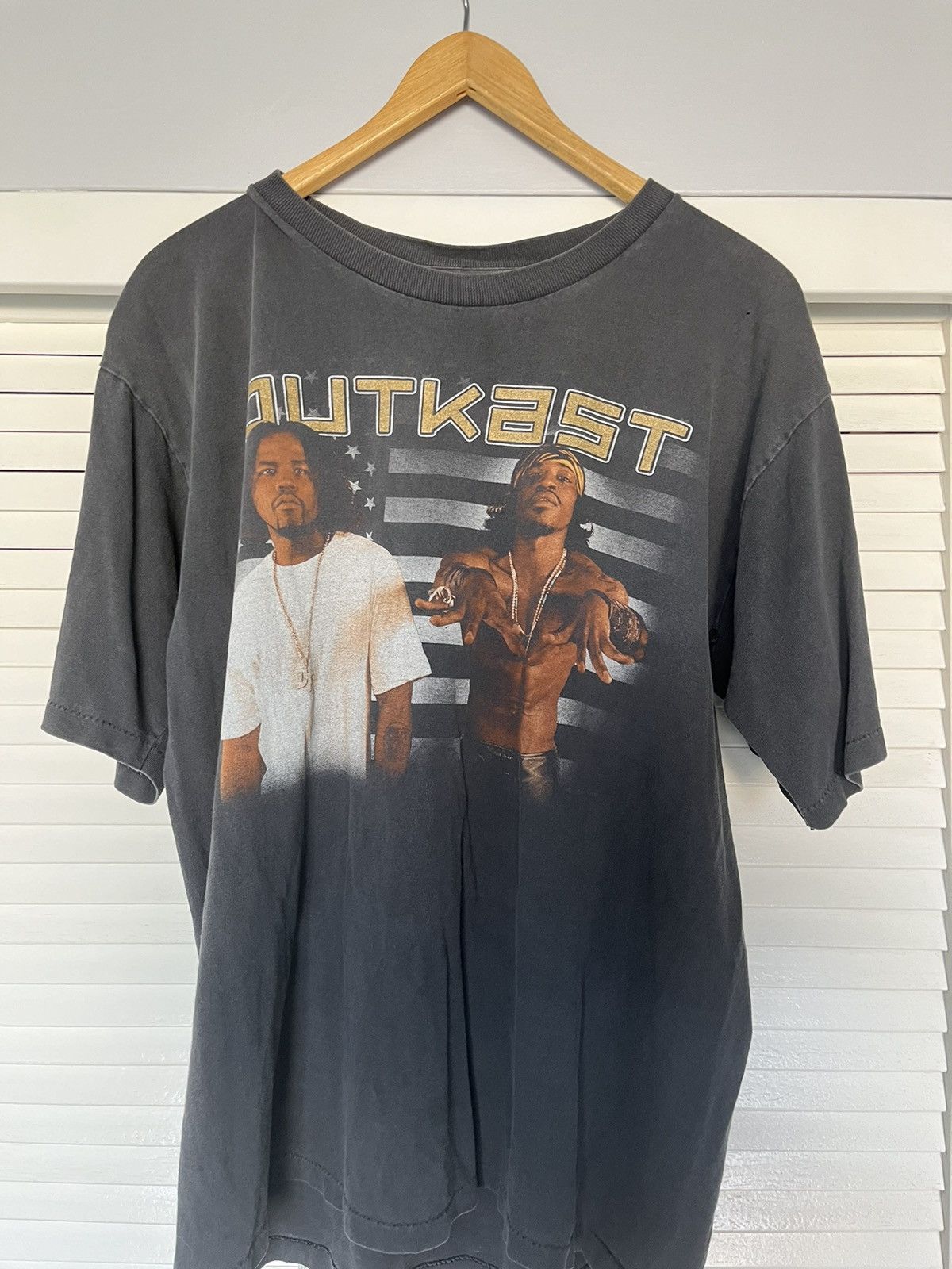 image of Band Tees x Rap Tees Vintage Single Stitch Outkast Stankonia Tee in Black, Men's (Size Large)