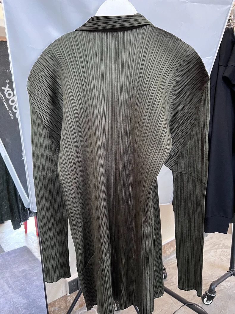 Issey Miyake issey miyake size:3 Green double-zipped coat 2505-Nextarro Size XXS / US 00 / IT 34 - 2 Thumbnail