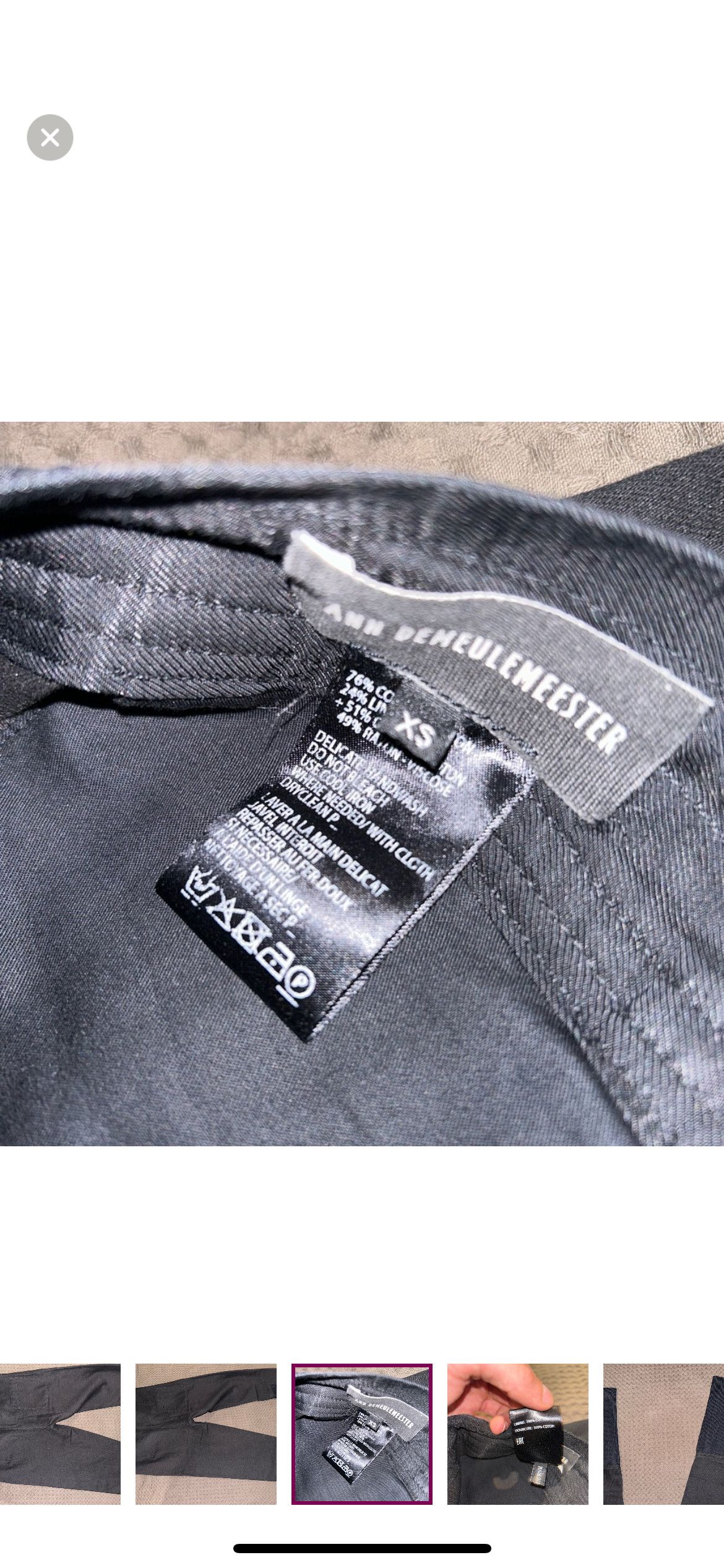 Ann Demeulemeester Ann Demeulemeester Pants Size US 30 / EU 46 - 7 Thumbnail