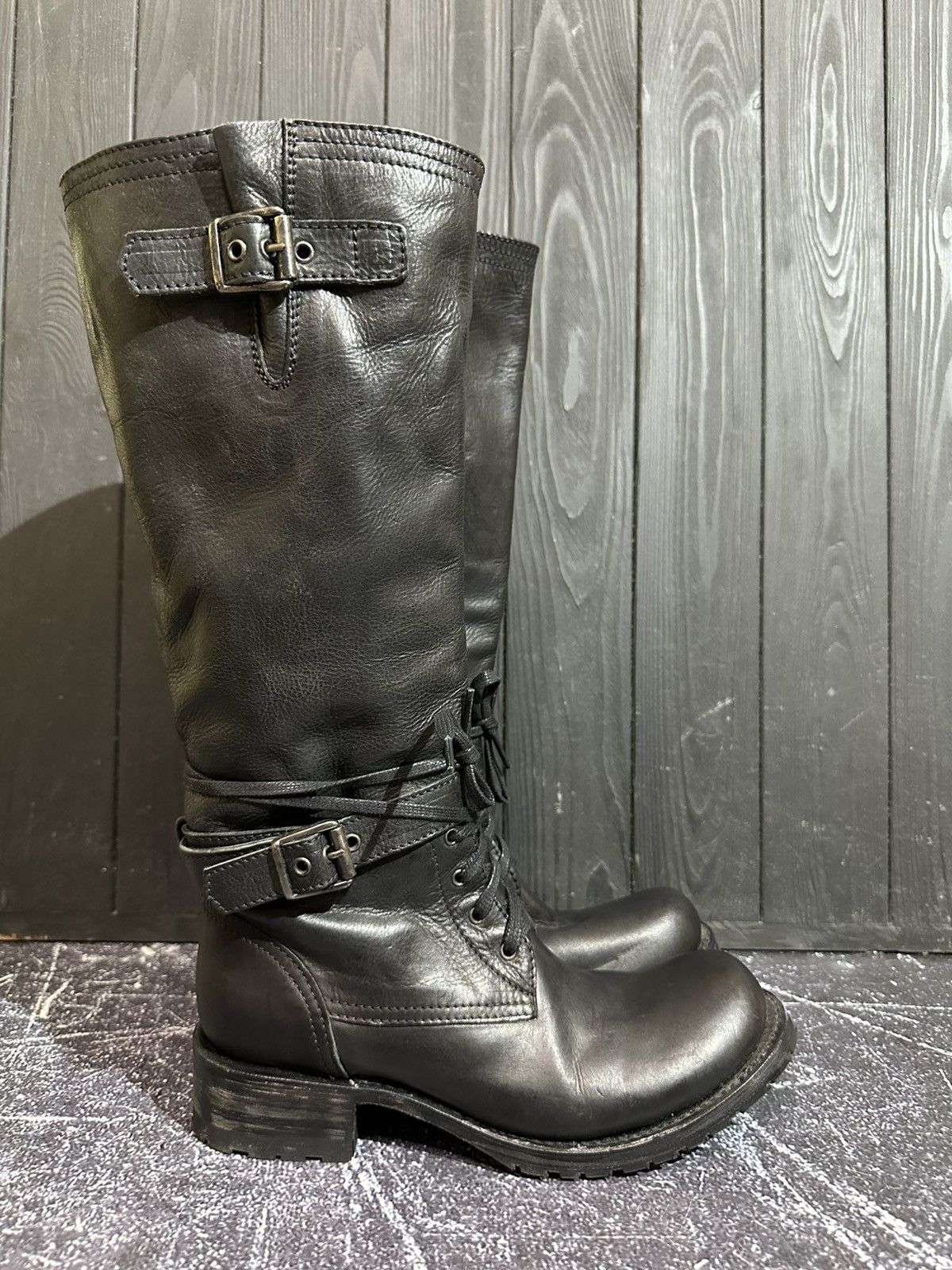 Sendra NEW - SENDRA Women’s Leather Boots 37eu 6.5us Rick Owens Size US 7 / IT 37 - 1 Thumbnail