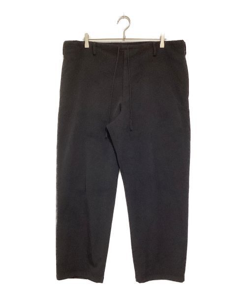image of Yohji Yamamoto Pour Homme Wool Wide Pants in Black, Men's (Size 40)
