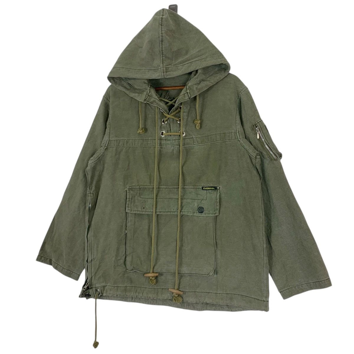 Other × Vintage Vintage Japanese Brand Even River Anorak Hoodie Jacket Size US L / EU 52-54 / 3 - 3 Thumbnail