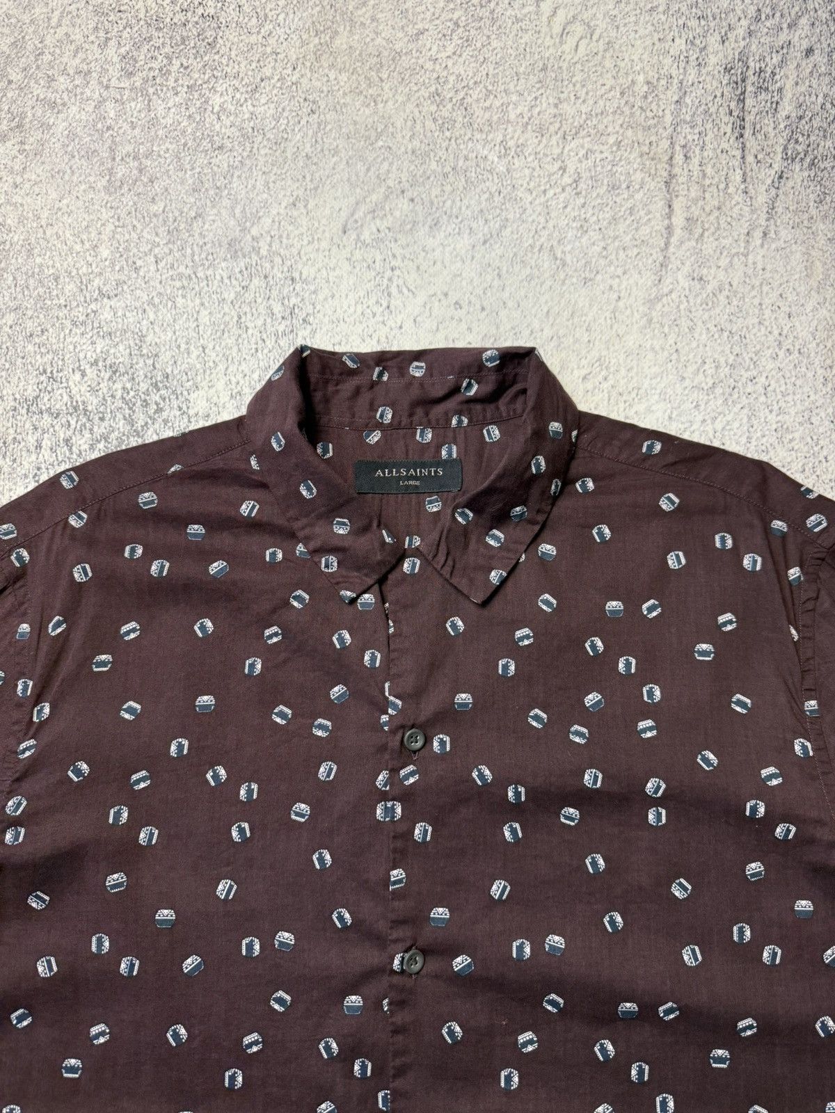 Allsaints Vintage Allsaints Y2K Hawaii Shirt Size US L / EU 52-54 / 3 - 10 Thumbnail