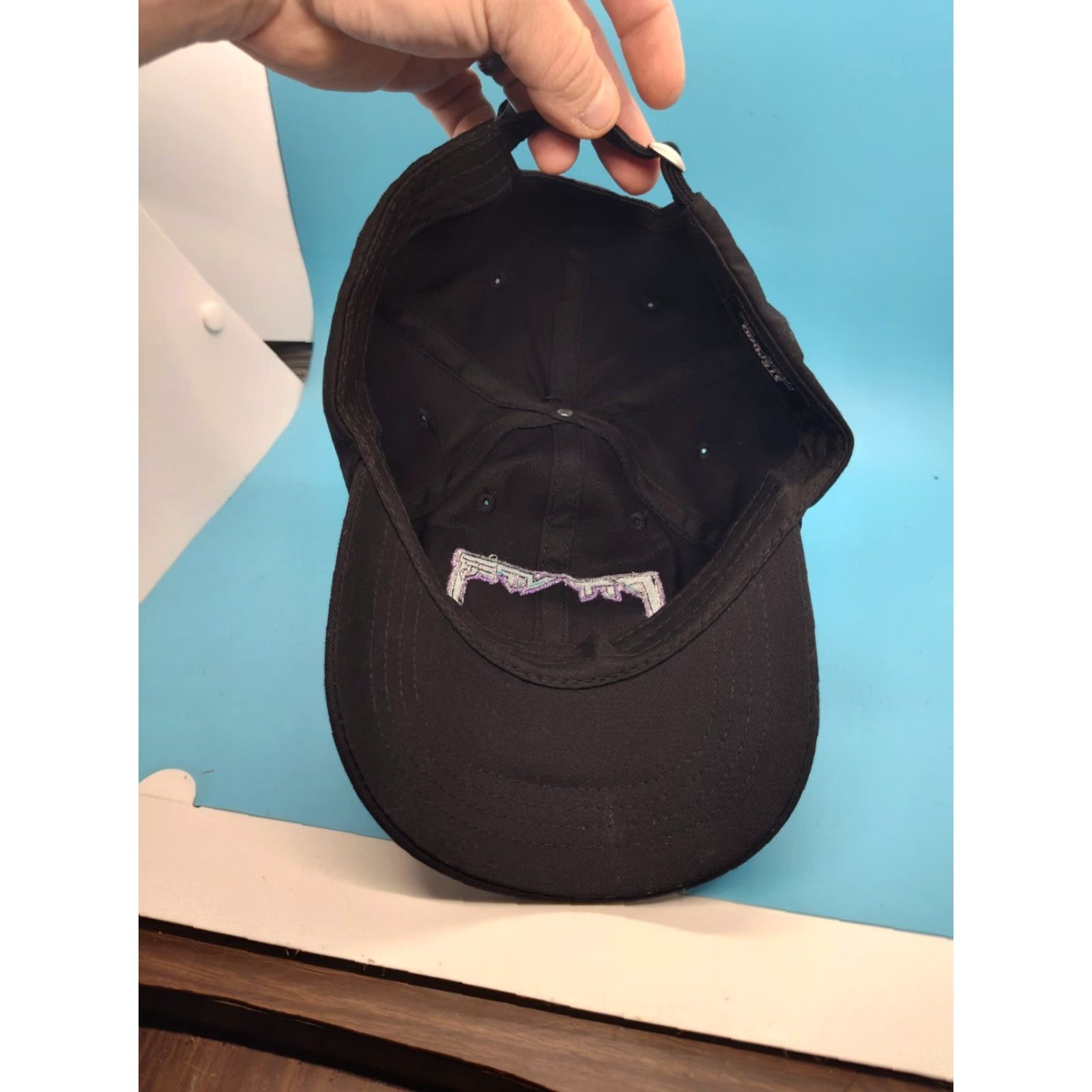 Pit Viper Pit Viper Stepdad Baseball Cap Adjustable One Size Black Casual Outdoor Sports 90s Mens Size ONE SIZE - 6 Thumbnail
