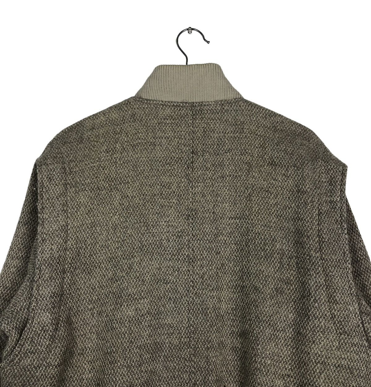 Vintage 🔥VINTAGE WOOL BOMBER JACKET HERRINGBONE WOODHOUSE JAPAN Size US M / EU 48-50 / 2 - 9 Thumbnail