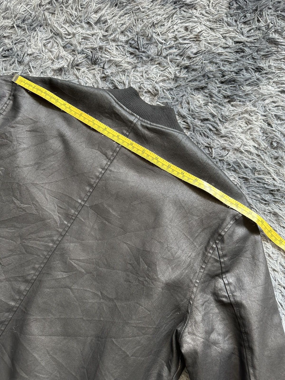 ABAHOUSE 🔥Rare🔥 Designworks coated black bomber jacket Size US L / EU 52-54 / 3 - 24 Thumbnail