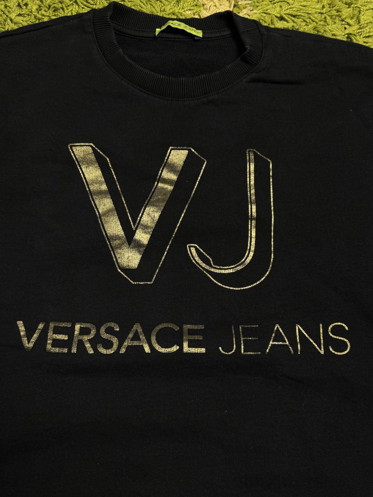 Versace Versace Jeans Couture Sweatshirt Big Logo Red Mens Size US L / EU 52-54 / 3 - 2 Thumbnail