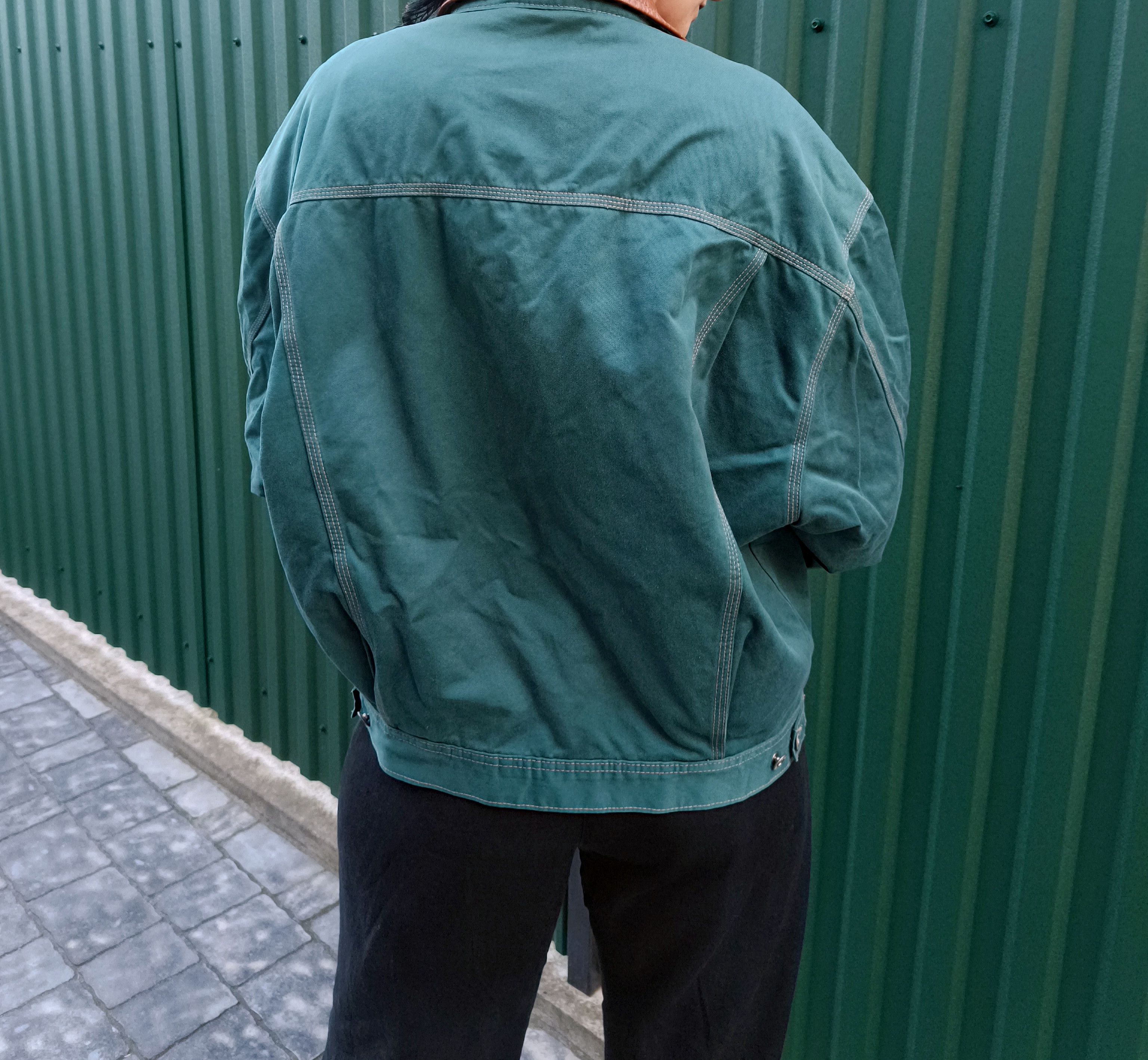 Mustang × Vintage Vintage green bomber jacket Mustang XL Size Size US XL / EU 56 / 4 - 4 Thumbnail
