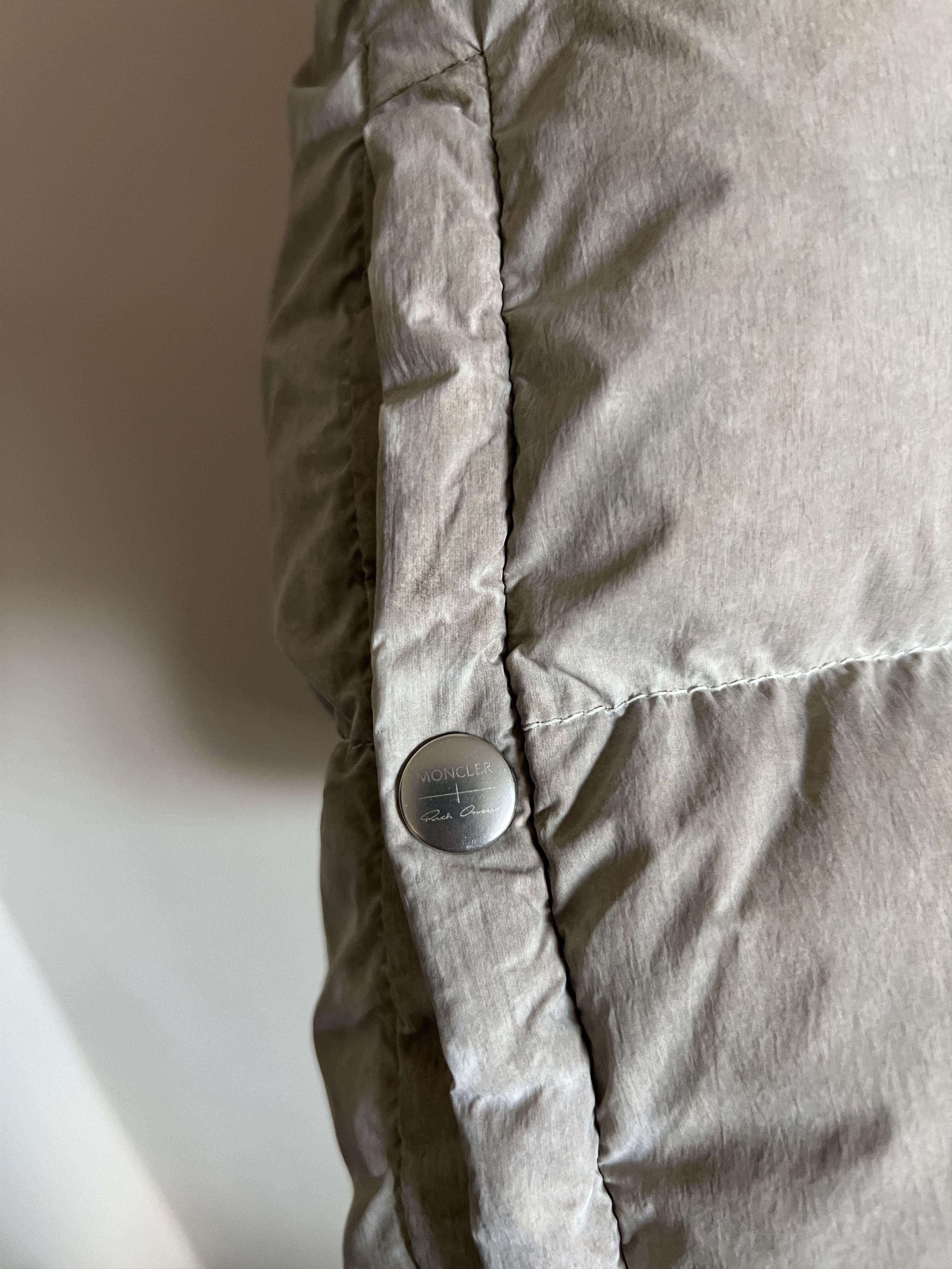 Moncler × Rick Owens Rick Owens Moncler Cyclopic Jacket in Dirt Size US XL / EU 56 / 4 - 5 Thumbnail