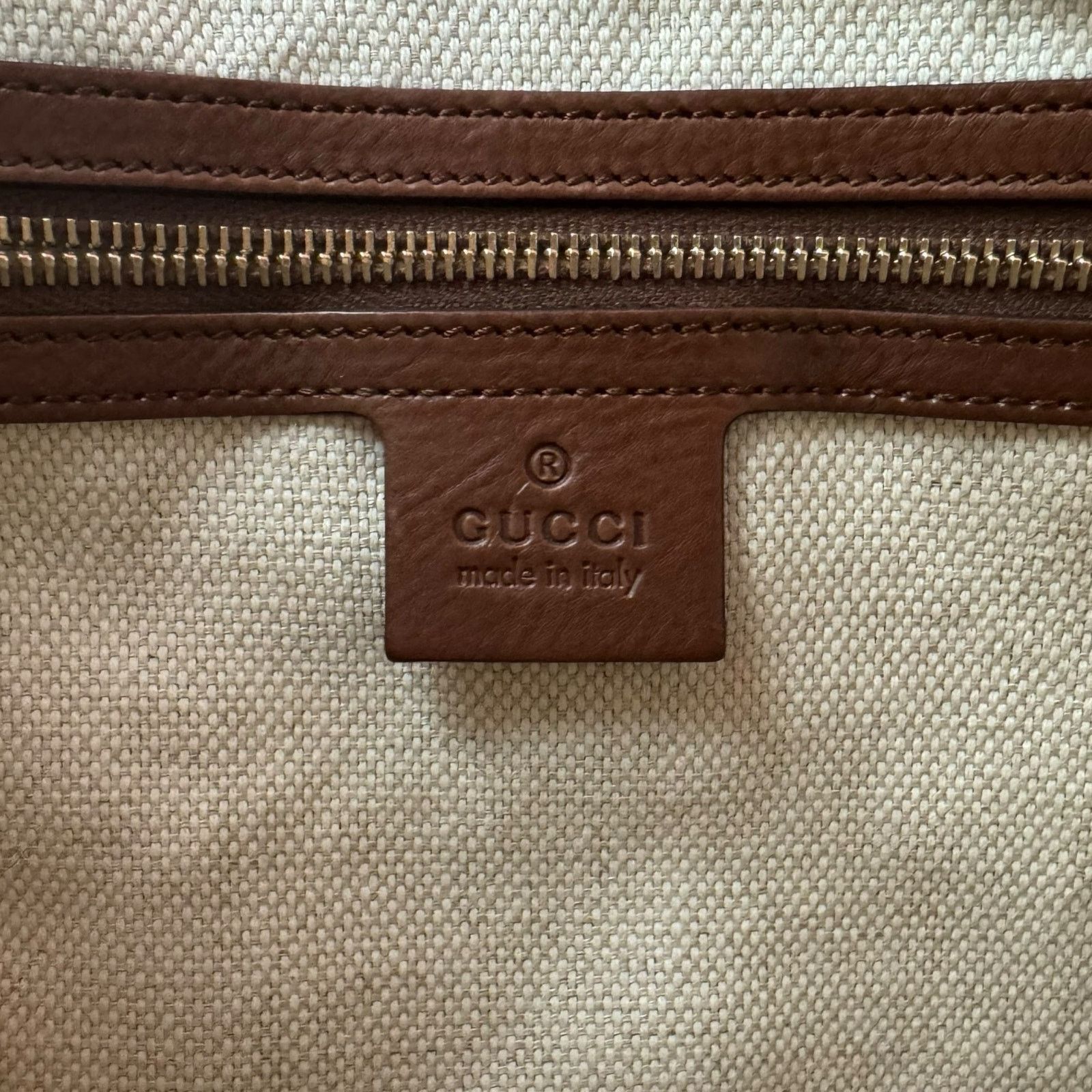 Gucci Gucci Diamante Leather Village Double G Hobo Bag Size ONE SIZE - 10 Thumbnail