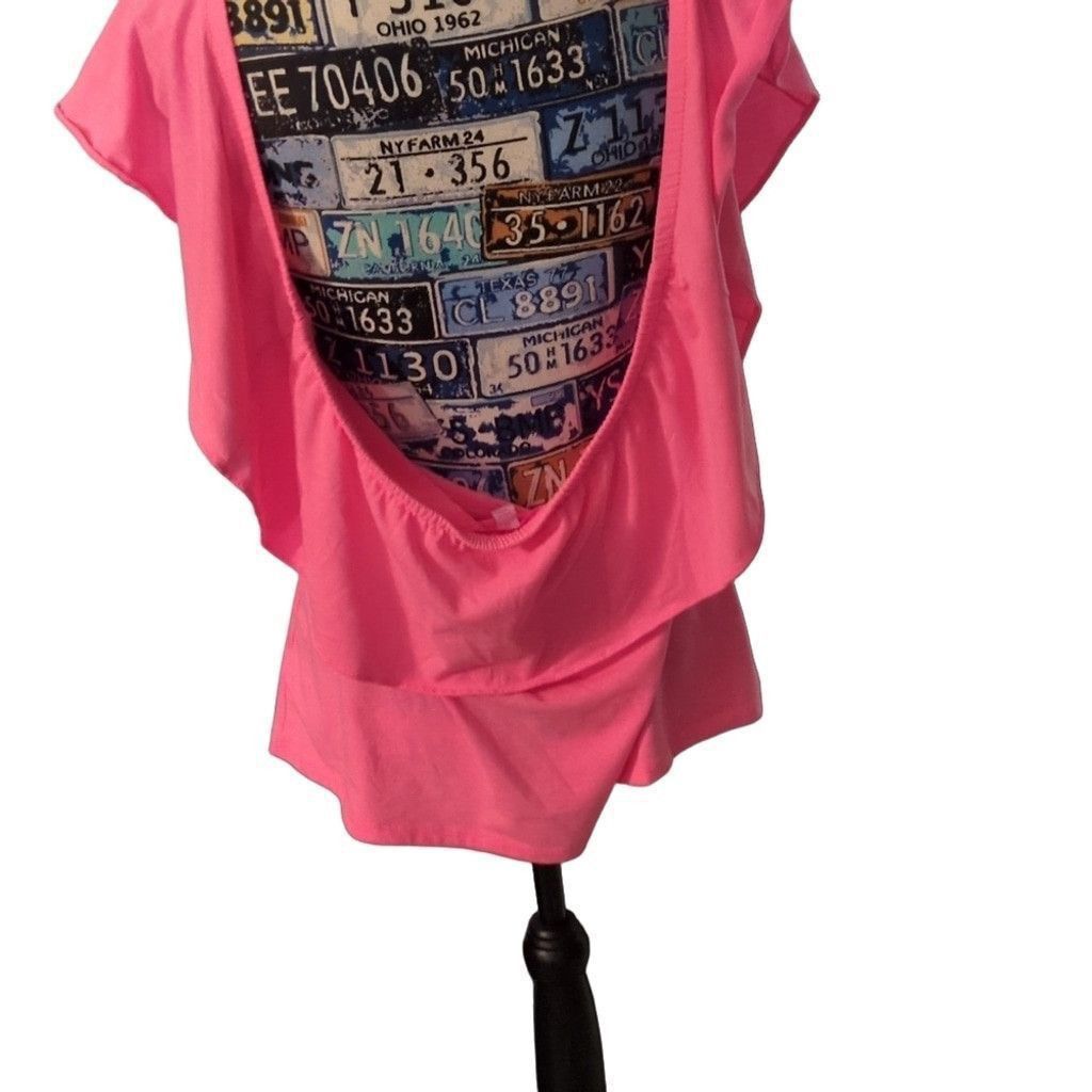 Lilly Pulitzer Lilly Pulitzer Hot Pink Off The shoulder Top Size Medium Size M / US 6-8 / IT 42-44 - 3 Thumbnail