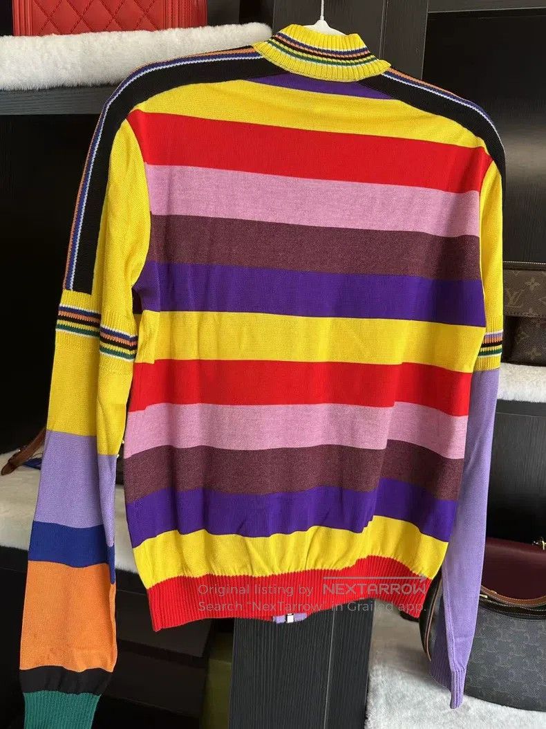 Loewe Loewe Striped long-sleeved knit shirt Size XS / US 0-2 / IT 36-38 - 2 Thumbnail